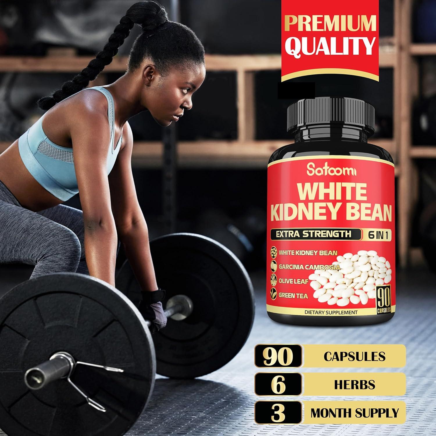 Satoomi Extracto de Frijol Blanco 90 Cápsulas - 3 Meses