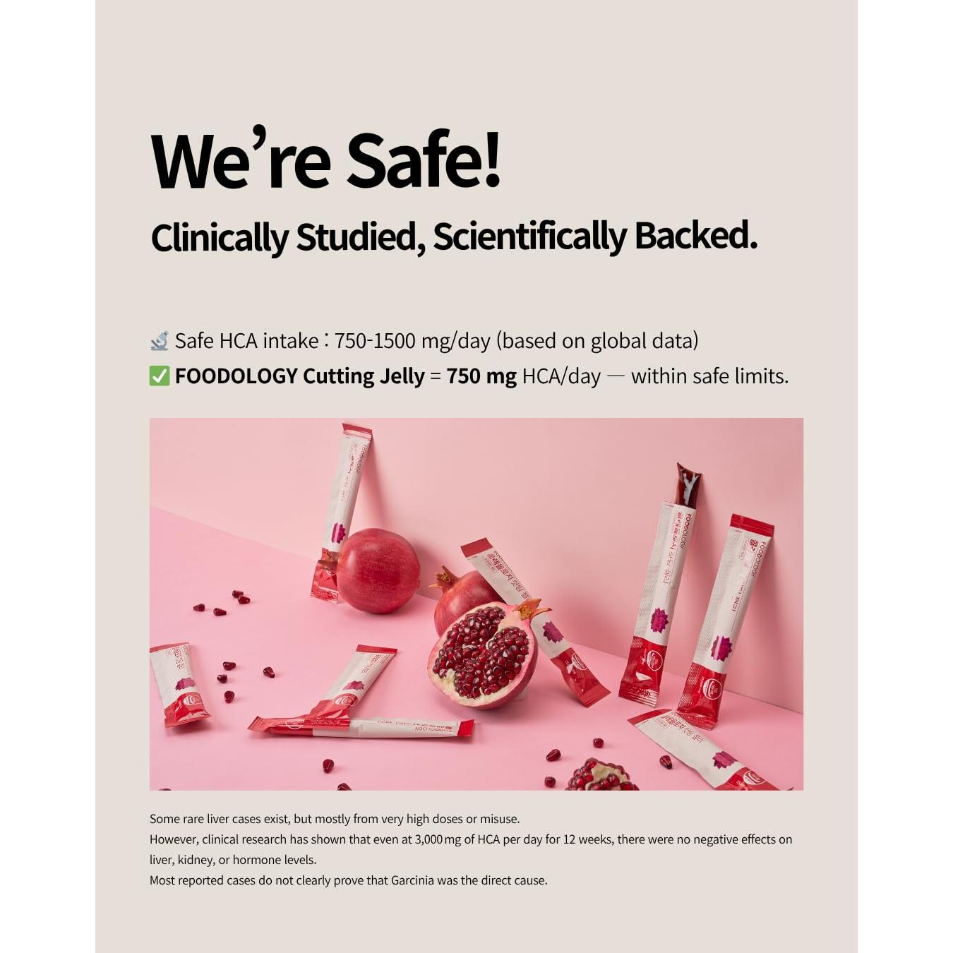 Gelatina Coleologia FOODOLOGY 10 Sobres Sabor Granada - Control de Apetito y Metabolismo