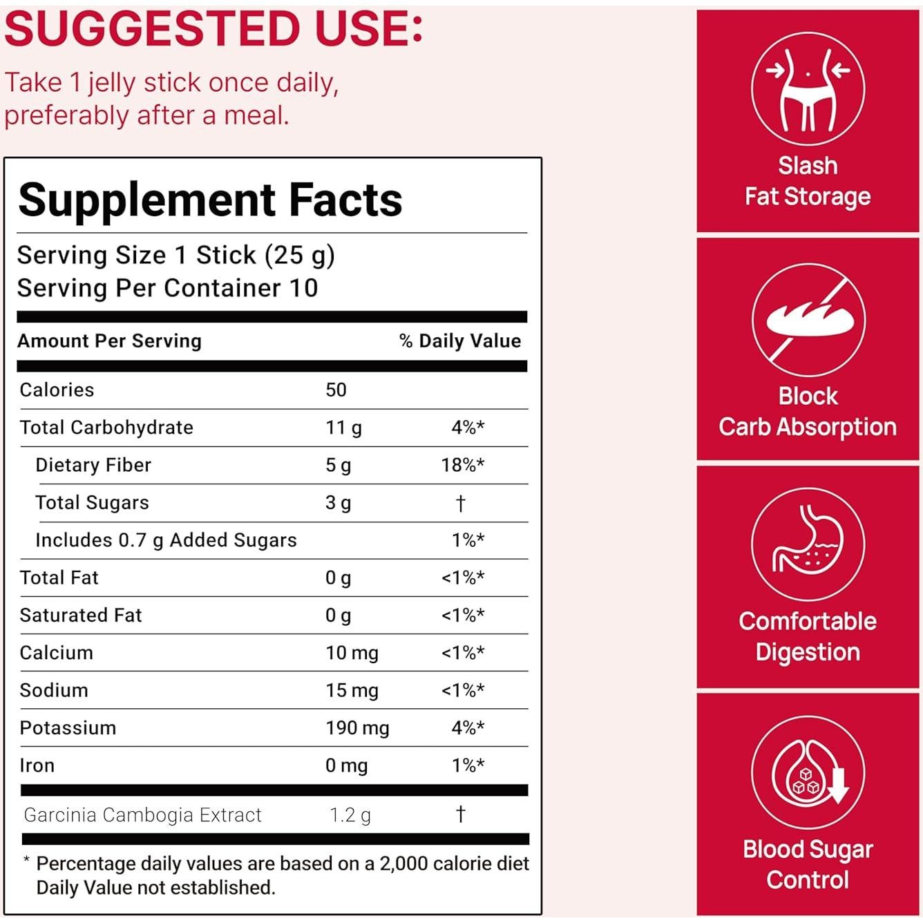 Gelatina Coleologia FOODOLOGY 10 Sobres Sabor Granada - Control de Apetito y Metabolismo