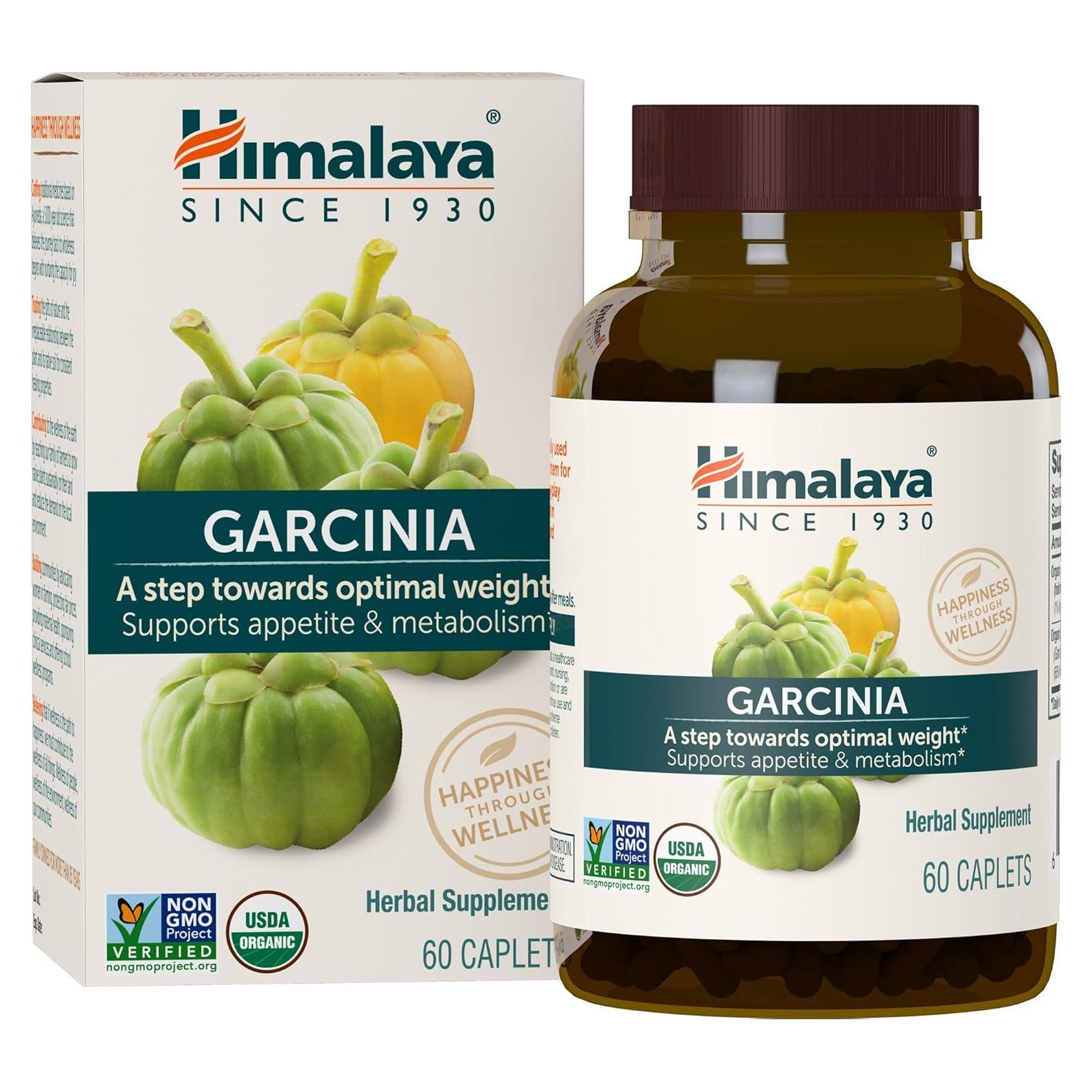 Suplemento Herbal Garcinia Cambogia Himalaya 600 mg 60 Tabletas