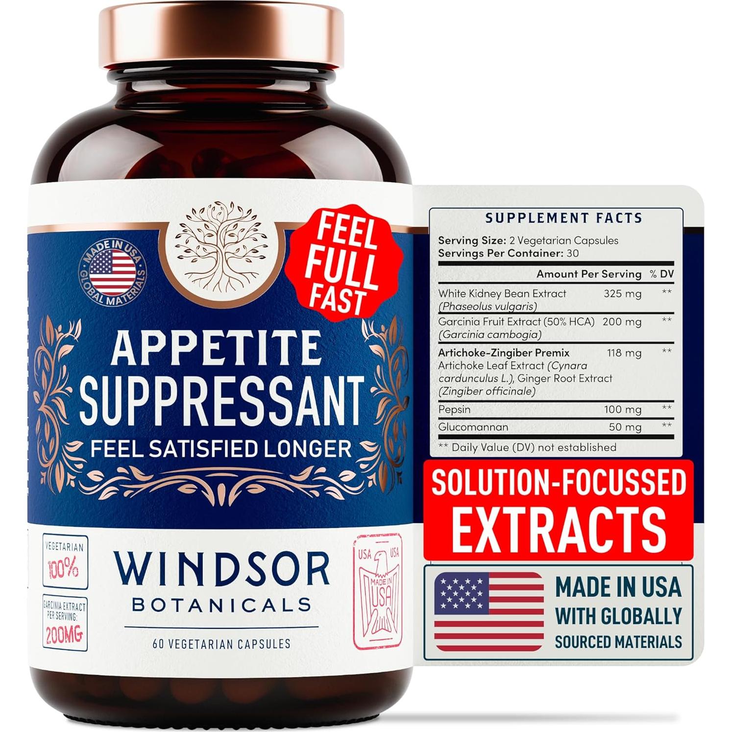 Suplemento para Pérdida de Peso Garcinia Cambogia 60 Cápsulas