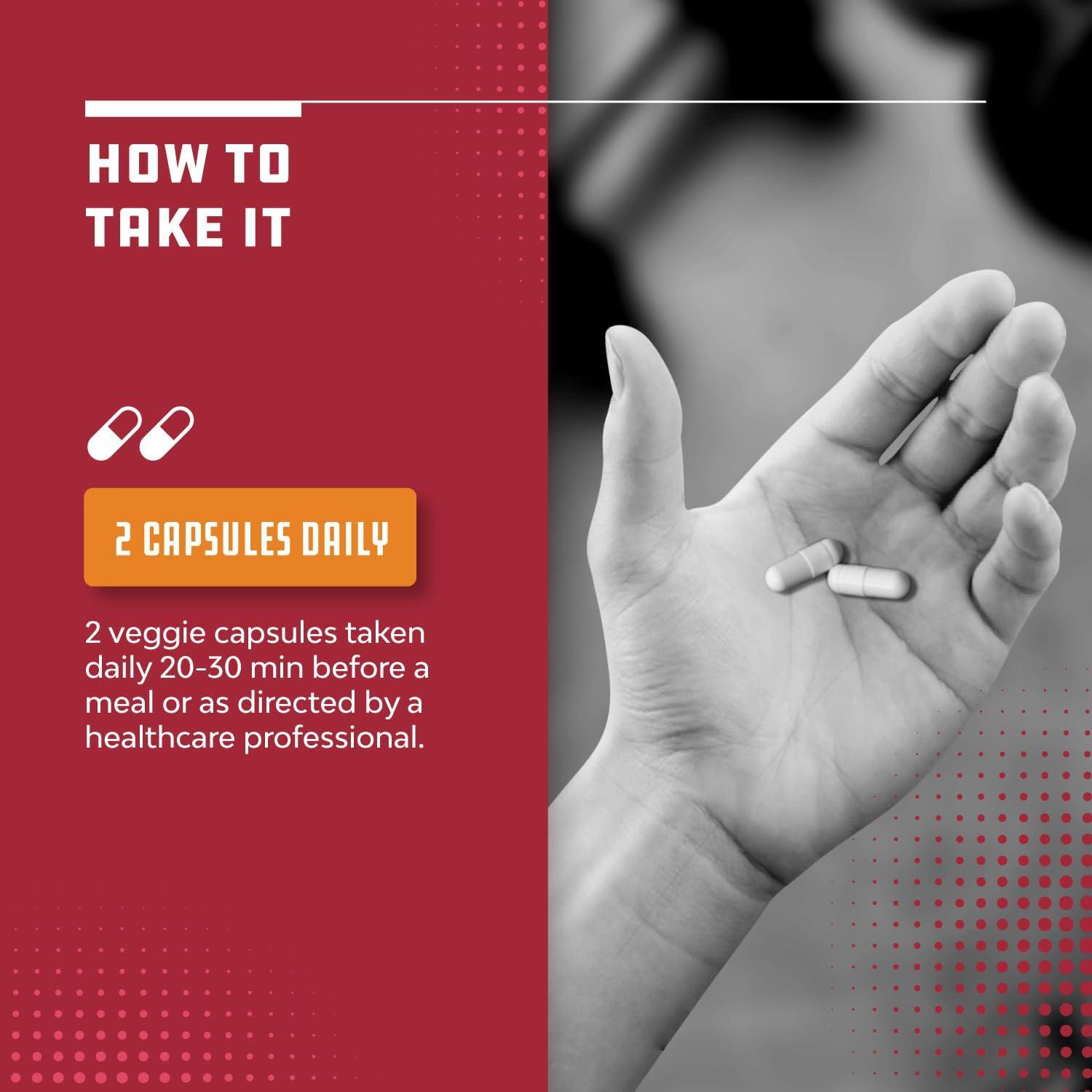 Suplemento de Cetonas de Frambuesa Puro 500 mg - 60 Cápsulas