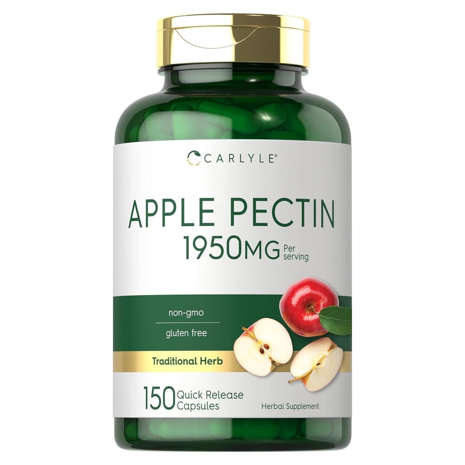 Cápsulas de Pectina de Manzana Carlyle 1950mg 150 Unidades