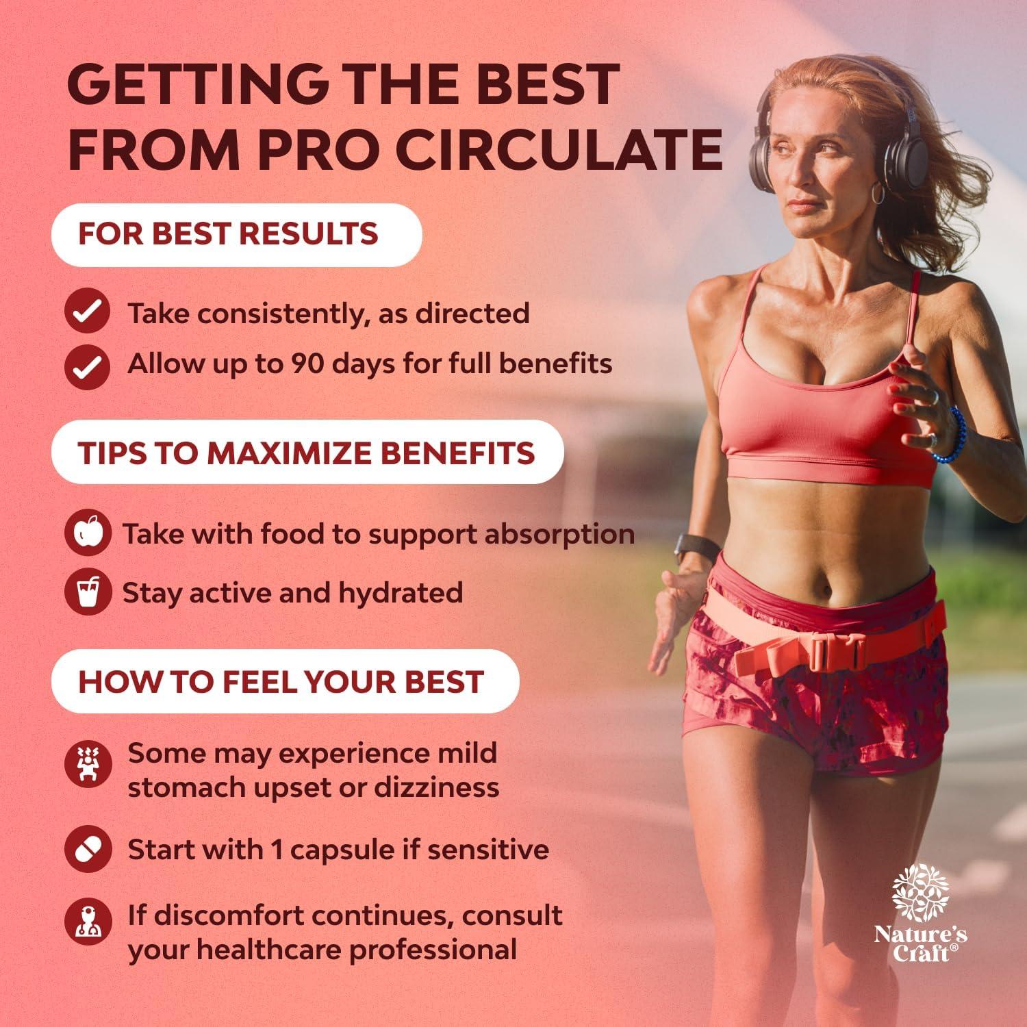 Suplemento Vegano para Venas Nature's Craft 60 Cápsulas