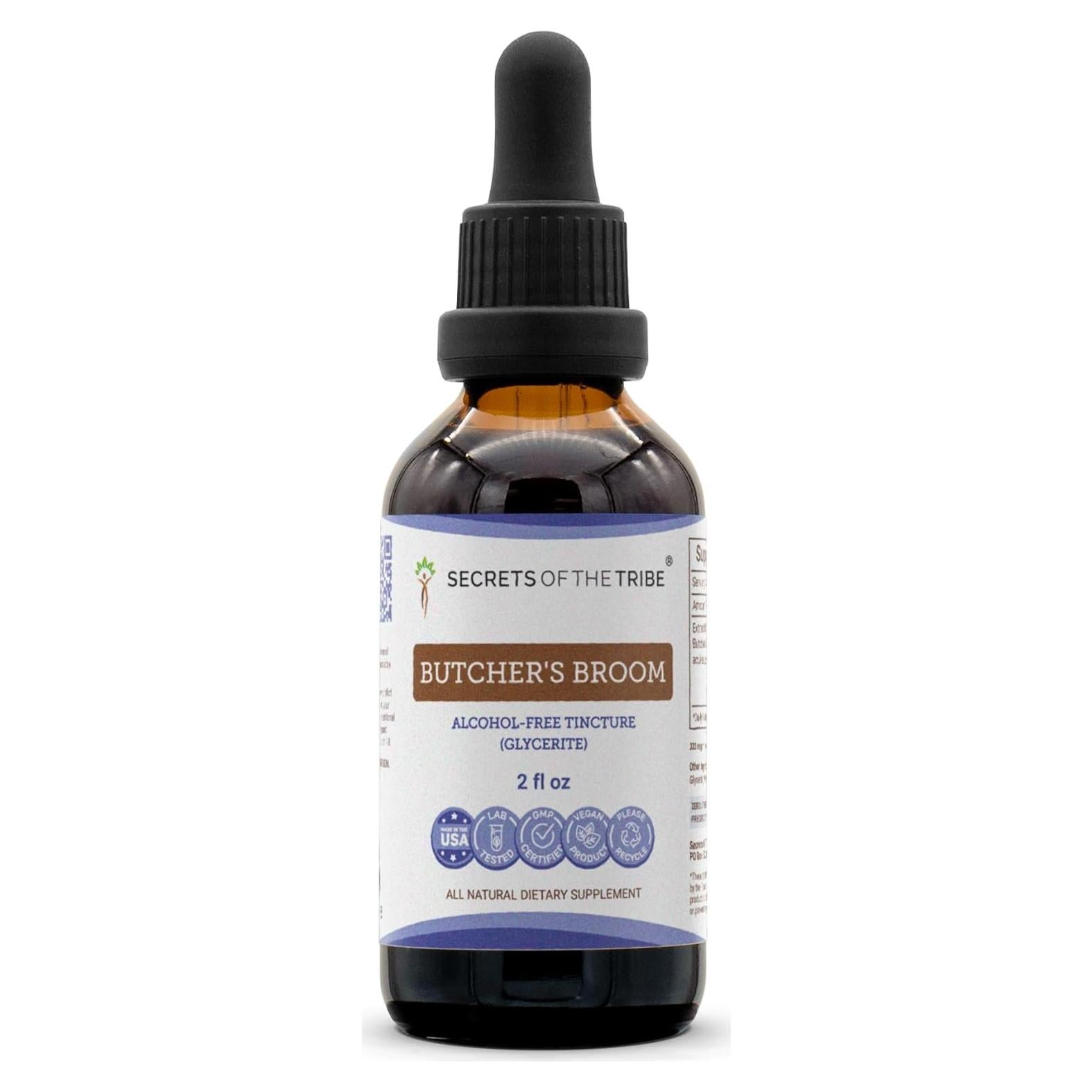 Extracto Líquido Sin Alcohol Ruscus 59.15 ml Secretos de la Tribu