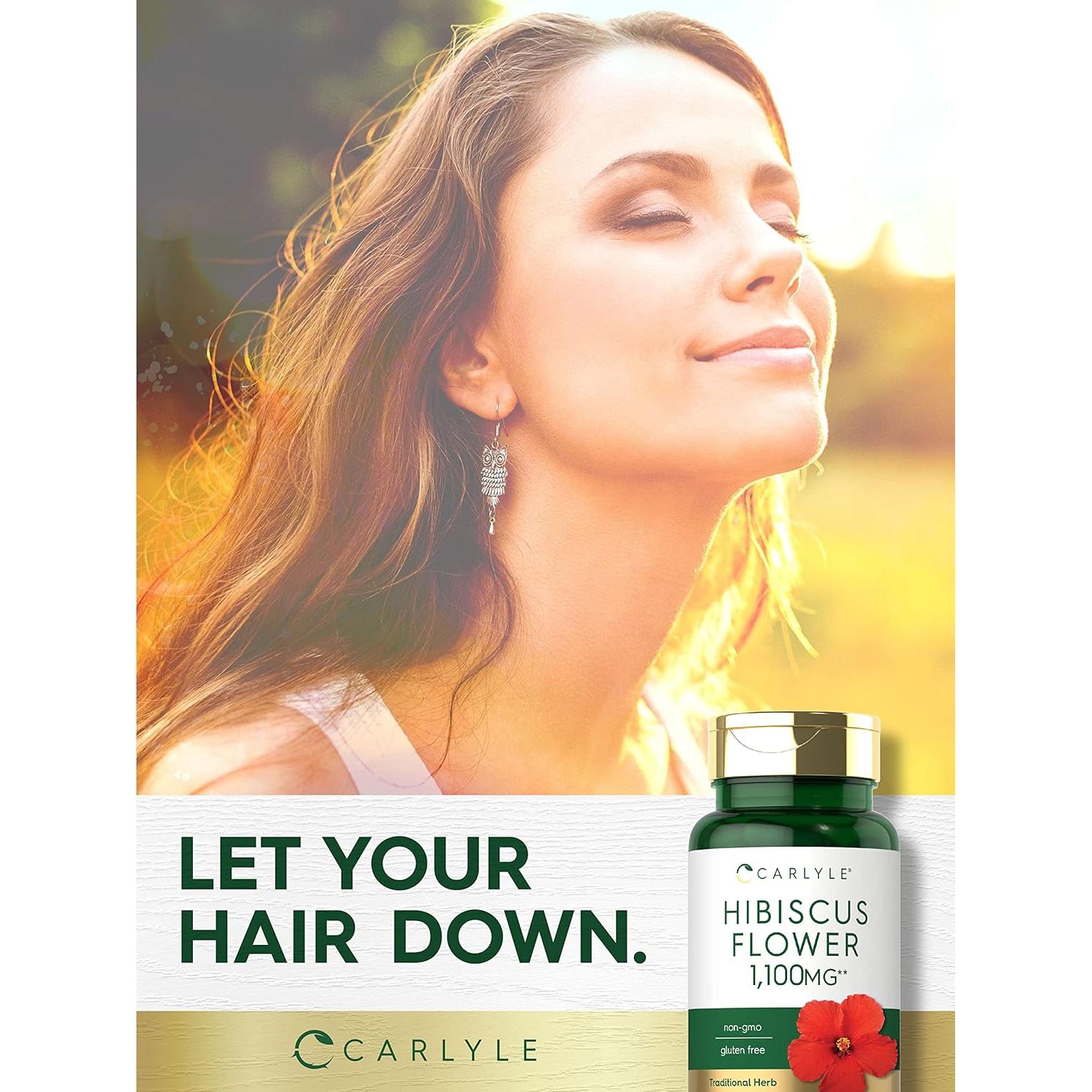 Extracto de Flor de Hibisco Carlyle 1100 mg | 120 Cápsulas