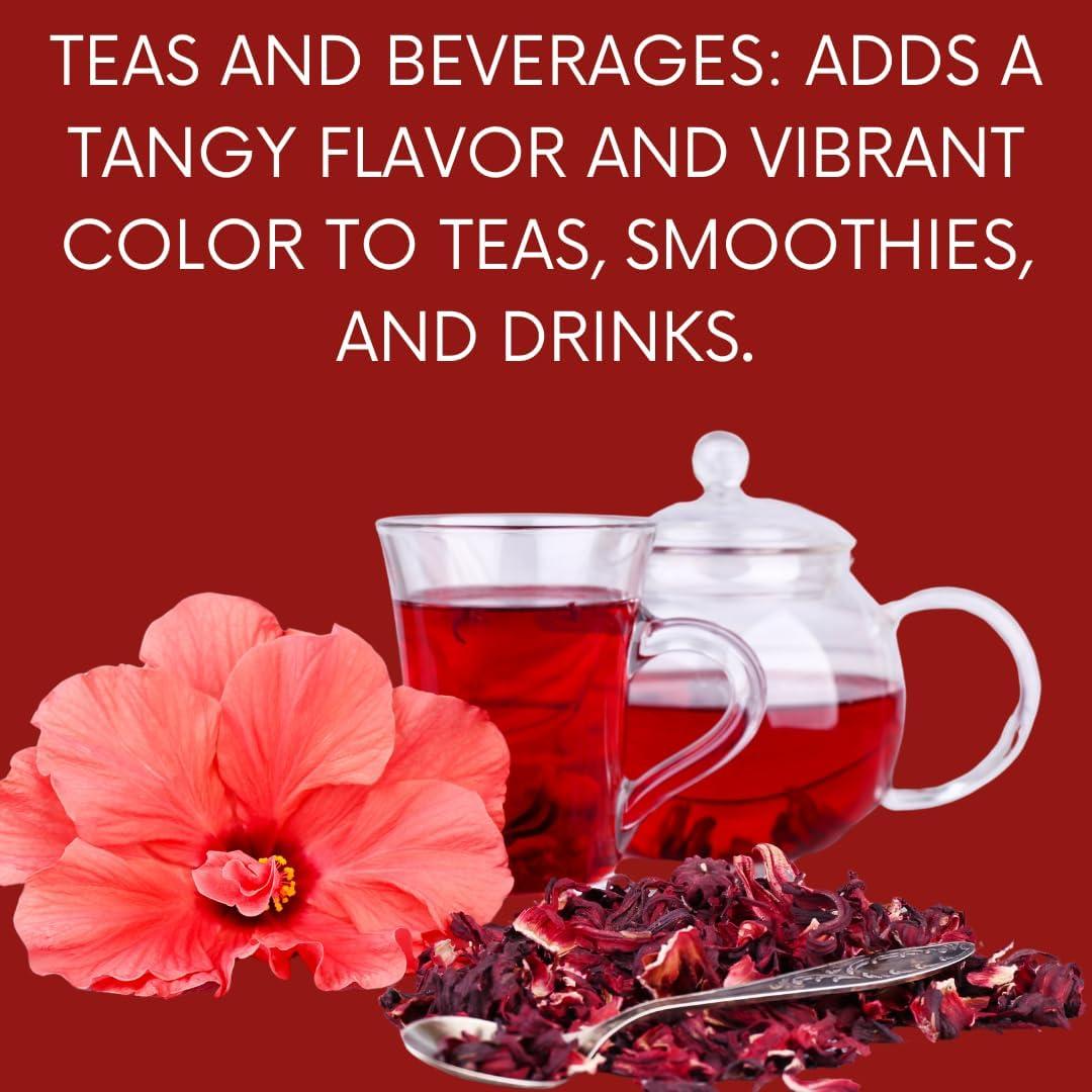 Polvo de Flor de Hibisco 100% Natural mGanna 227g para Cabello y Piel