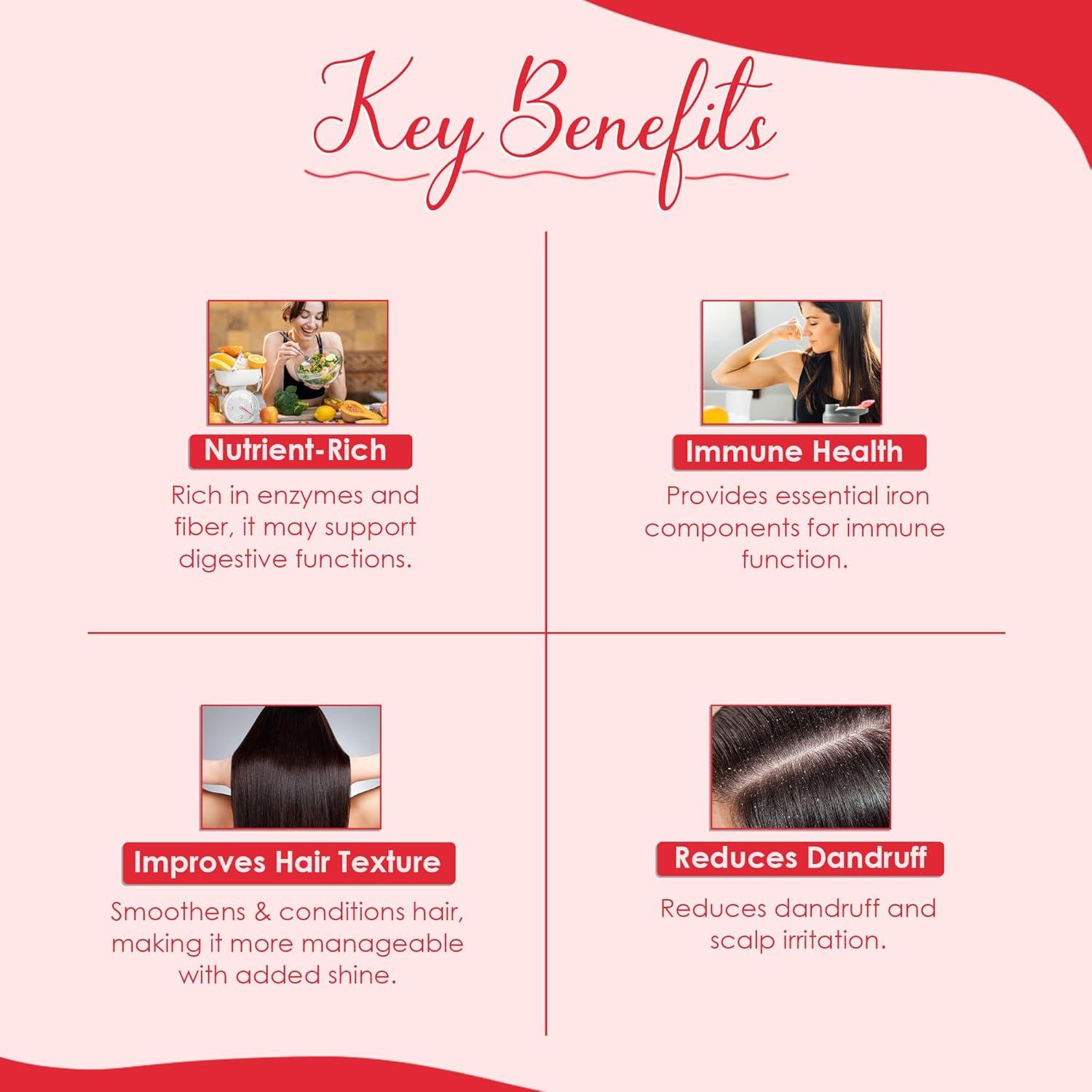 Polvo de Hibisco 100% Puro Mi Nature 227g - Cuidado Cabello y Piel