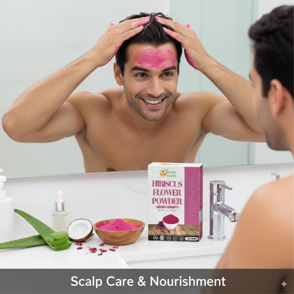 Polvo de Hibisco Herbs Botanica 150g Sin OGM Sin Gluten