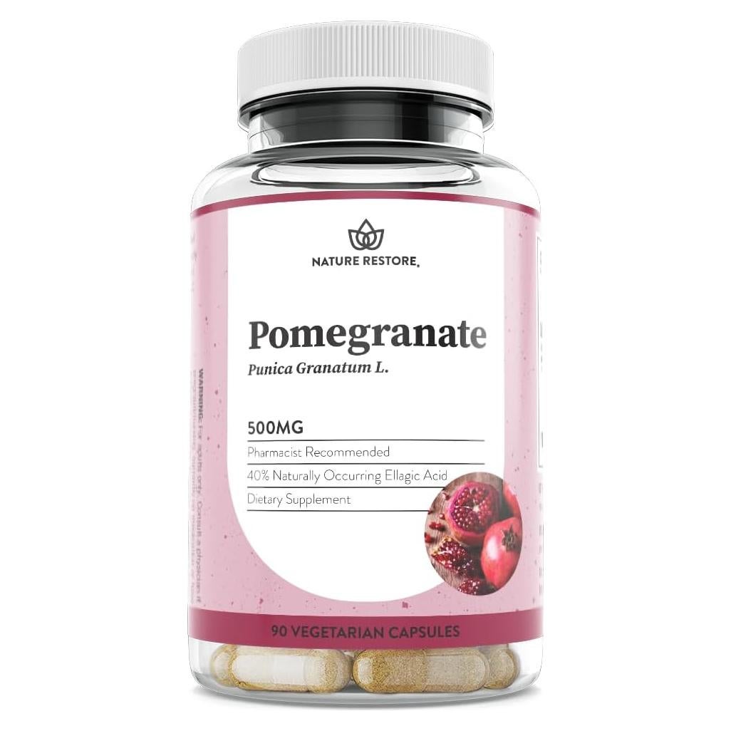 Suplemento de Extracto de Semilla de Granada Nature Restore 90 Cápsulas 500mg