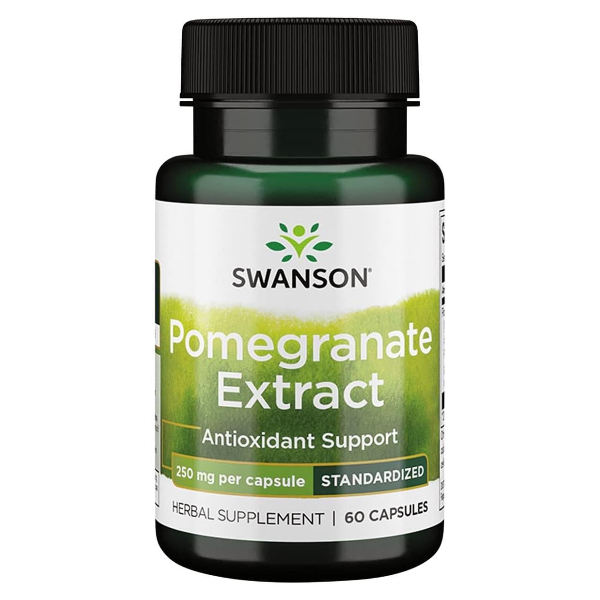 Extracto de Granada Swanson 250mg 60 Cápsulas Salud Cardiovascular