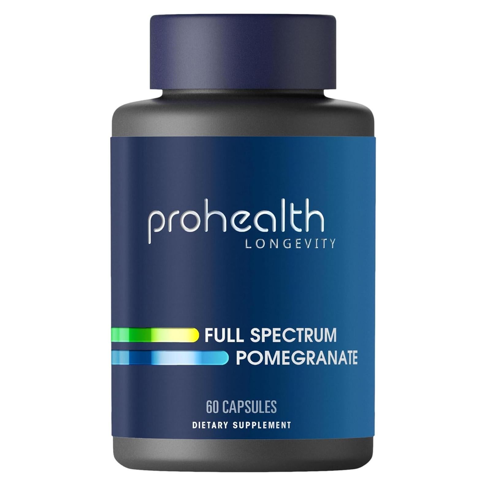 Suplemento de Granada ProHealth 60 Cápsulas 30% Punicalaginas