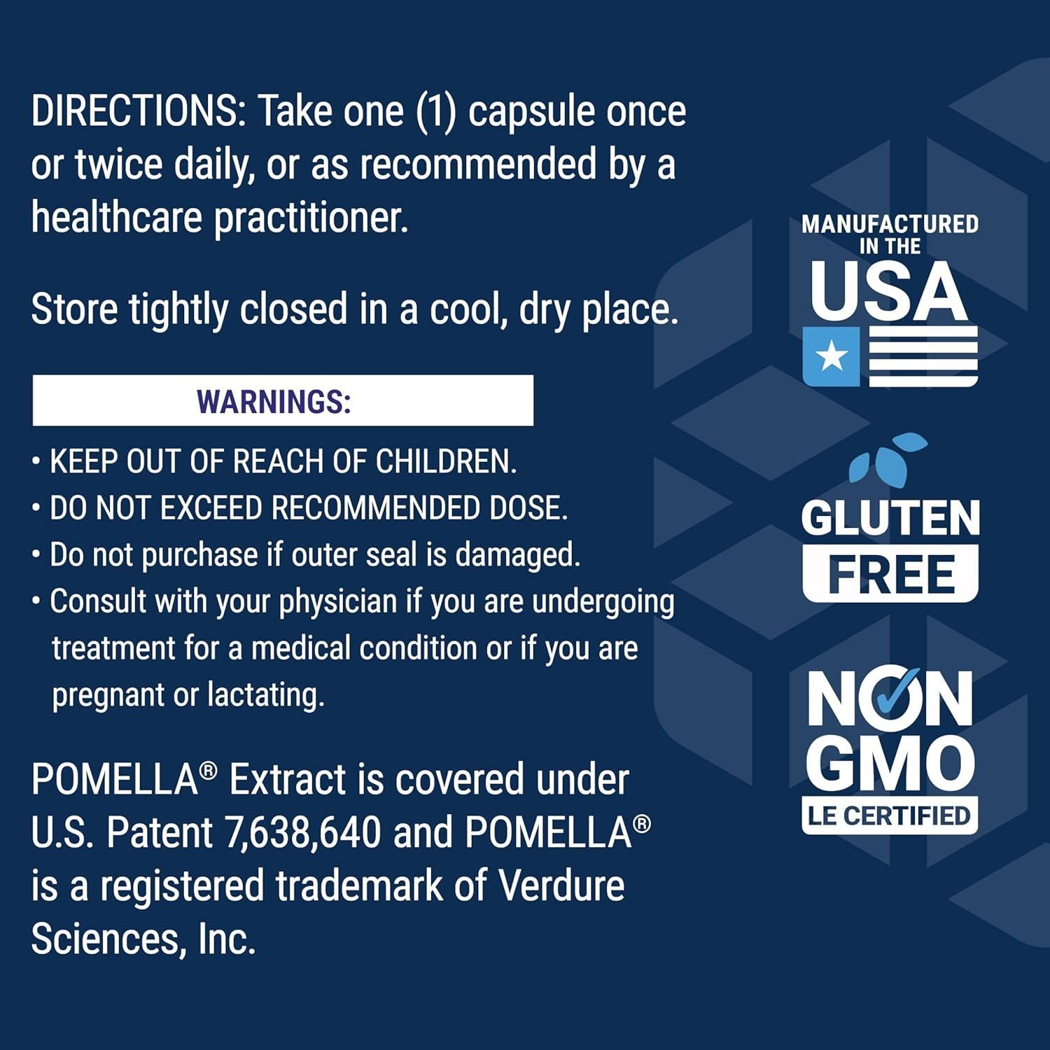 Extracto de Arándano y Granada Life Extension 60 Cápsulas