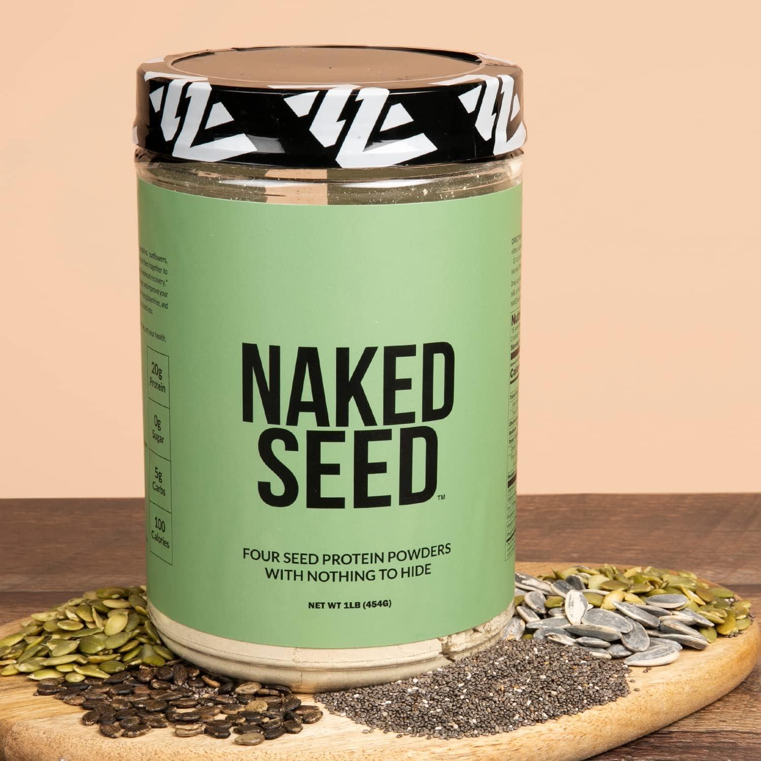 Polvo de Proteína Naked Seed 450g - 4 Ingredientes Vegano