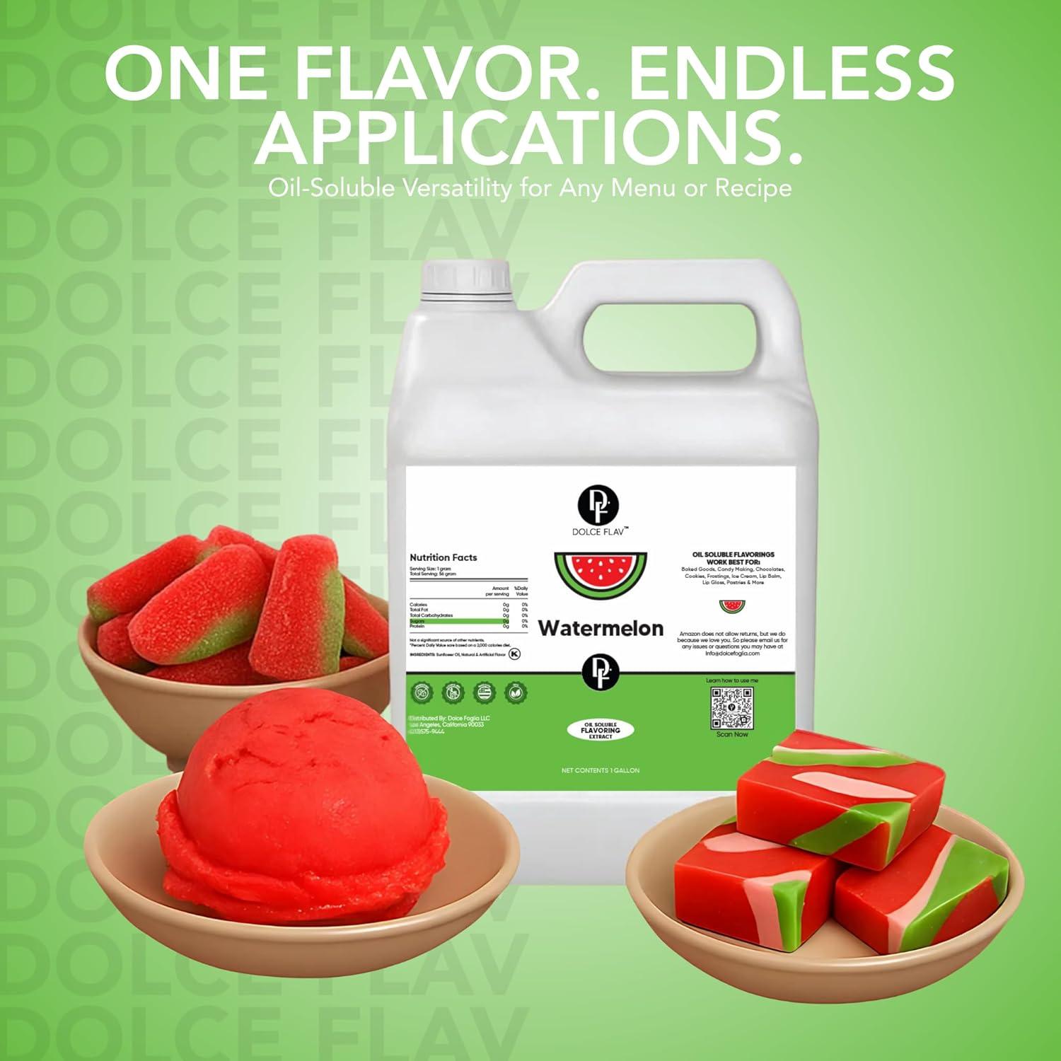 Extracto de Sandía Dolce Flav 3.78 L - Sin Azúcar, Kosher