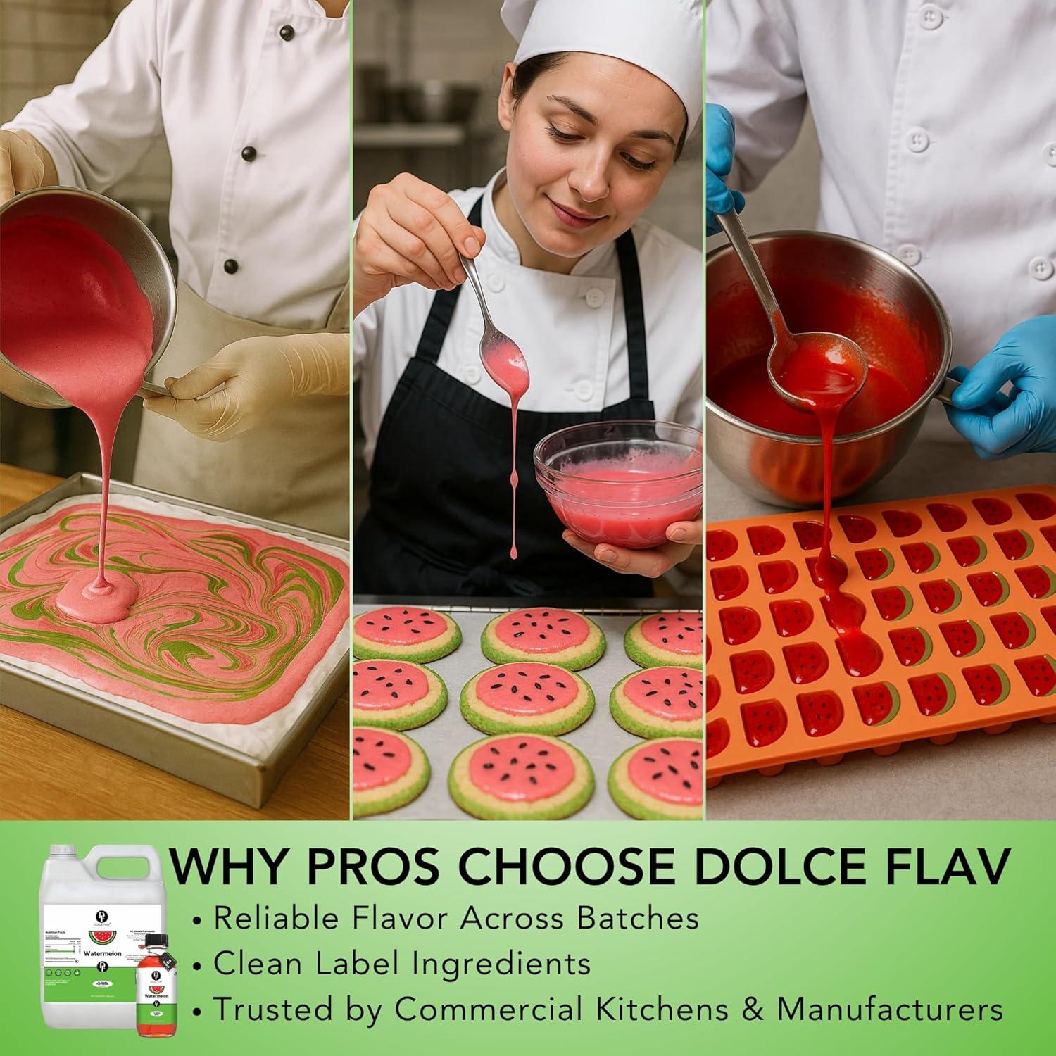 Extracto de Sandía Dolce Flav 3.78 L - Sin Azúcar, Kosher