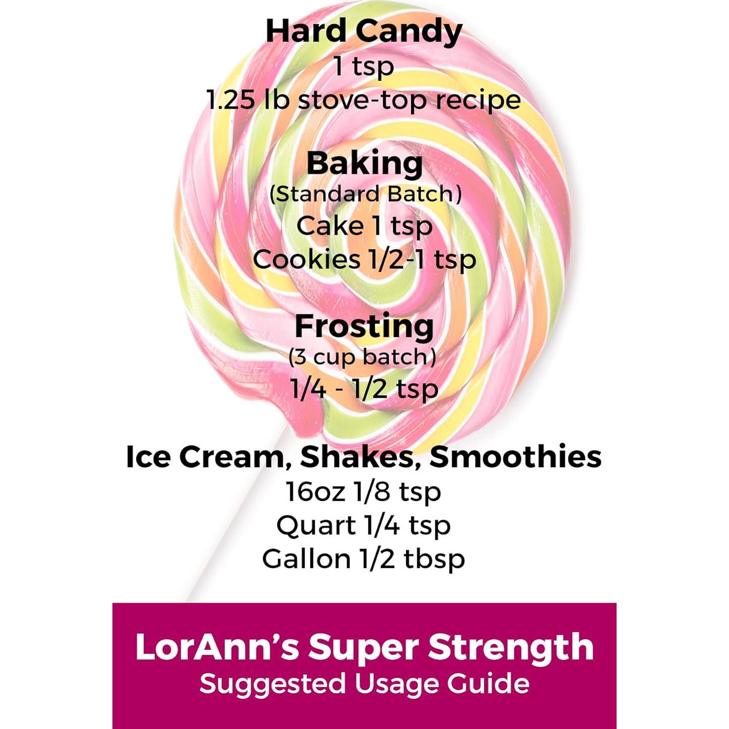 Sabor de Sandía LorAnn 118 ml - Concentrado para Dulces y Postres