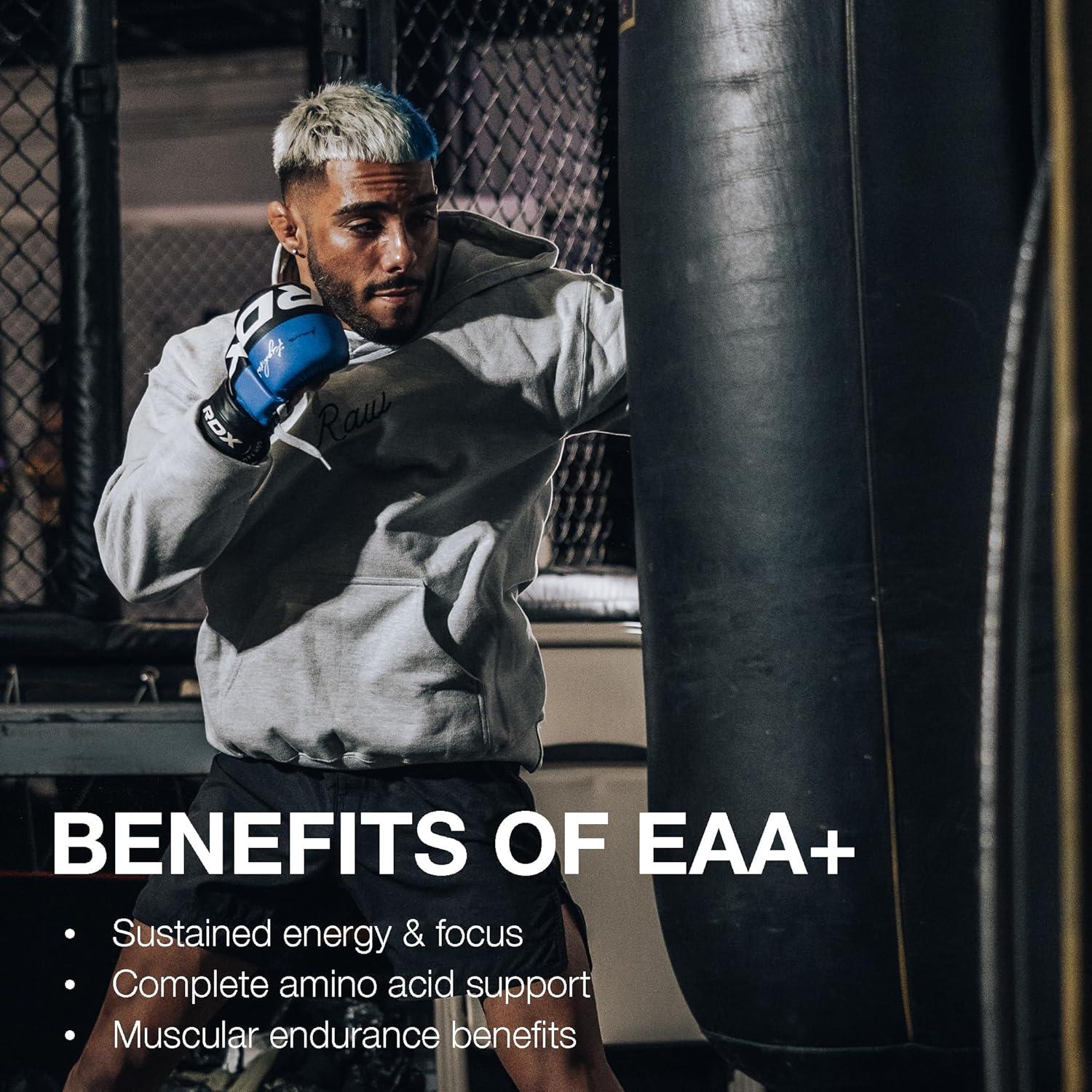 RAW EAA Plus Aminoácidos Esenciales Sandía Uva 30 Porciones