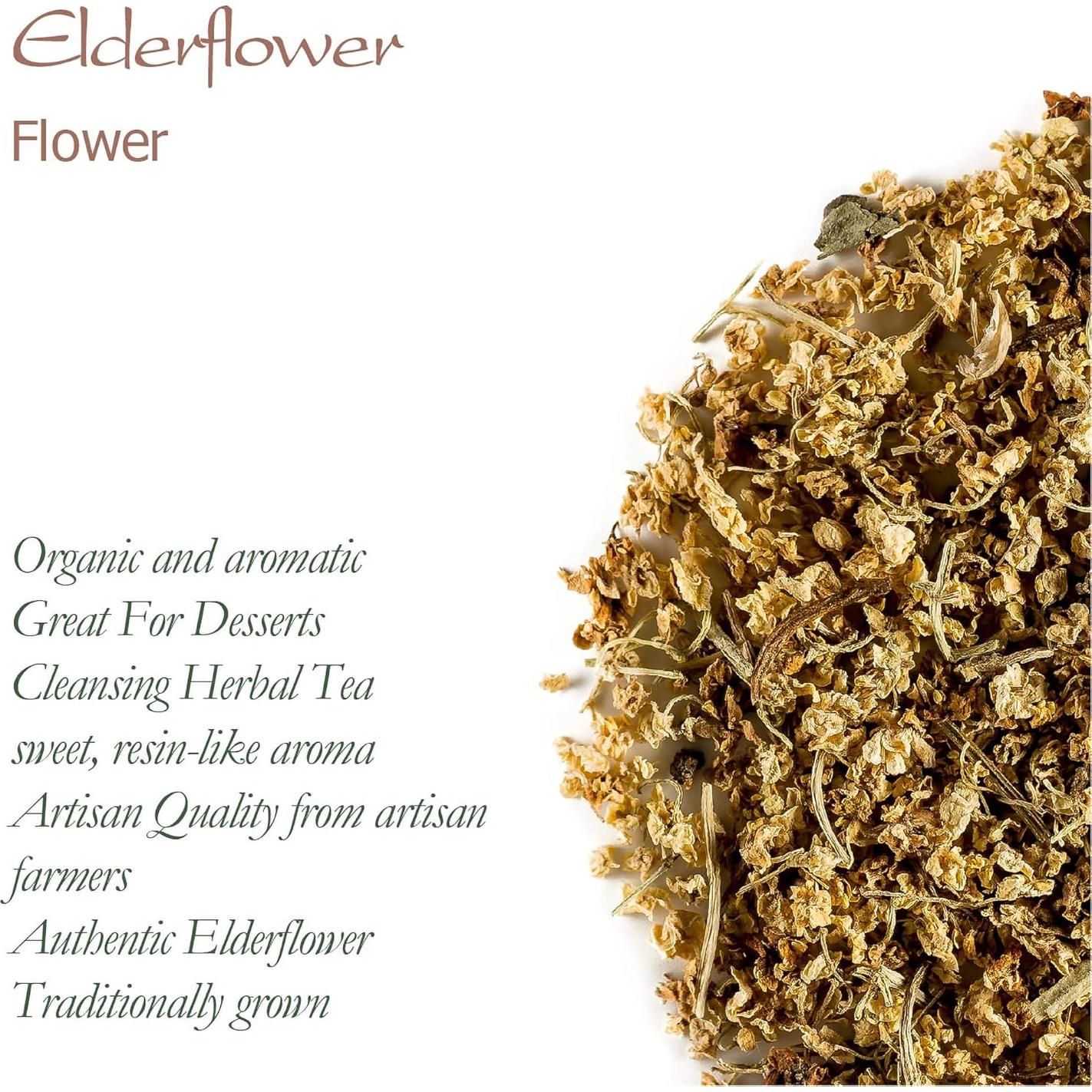 Té Herbal de Flor de Saúco Orgánico - Valley of Tea - 100g