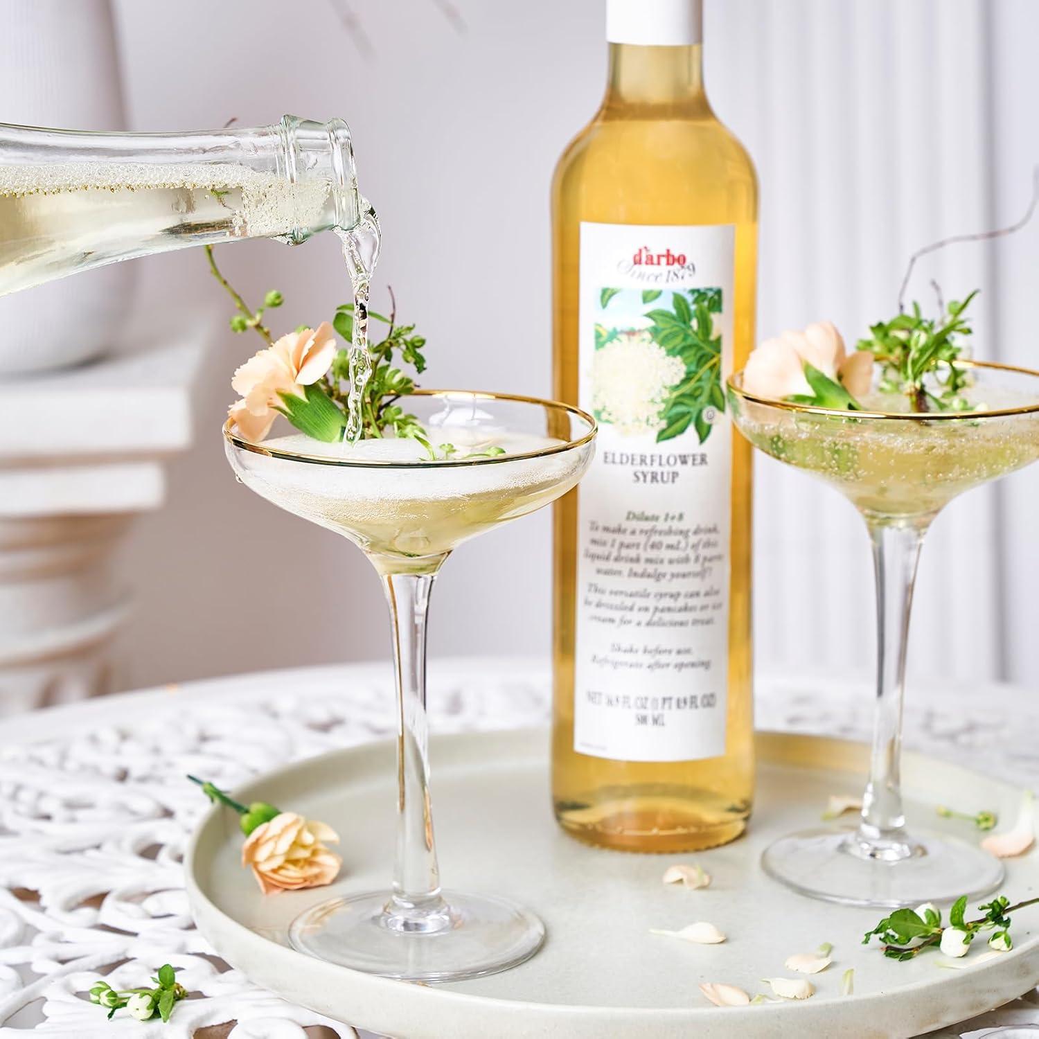 Jarabe D'arbo Flor de Saúco 500ml - Alto Contenido de Fruta