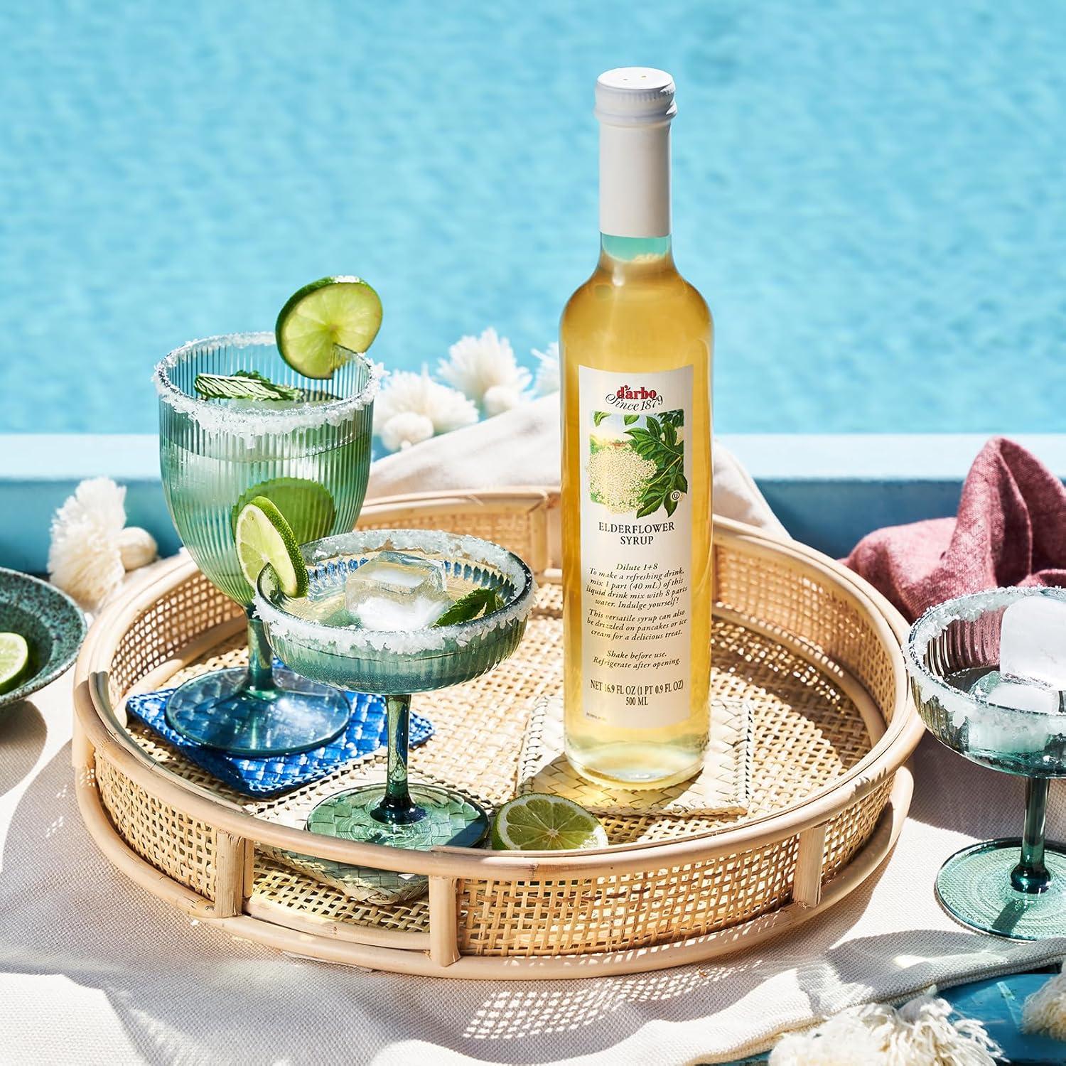 Jarabe D'arbo Flor de Saúco 500ml - Alto Contenido de Fruta