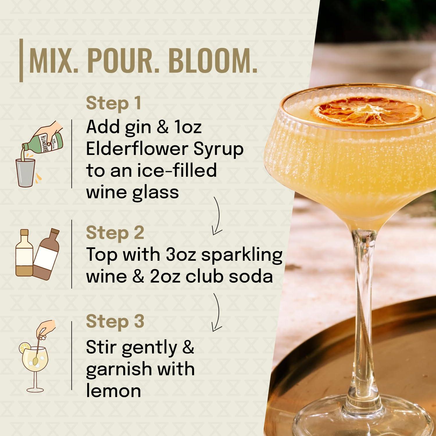 Jarabe Simple de Flor de Saúco Barsmith - 0.36L - Sin Gluten