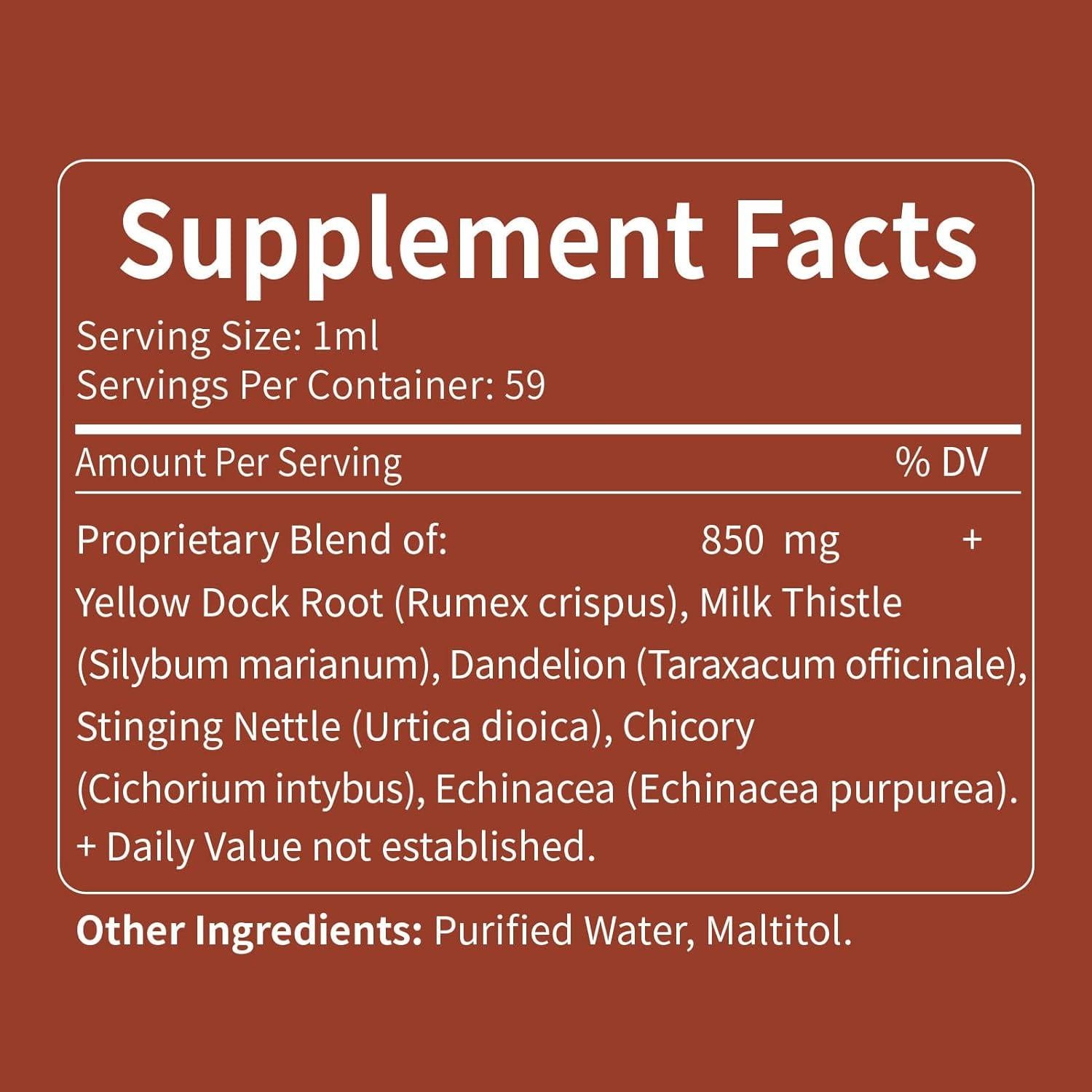 Extracto Orgánico de Raíz de Dock Amarillo Selvaherb 59.15ml