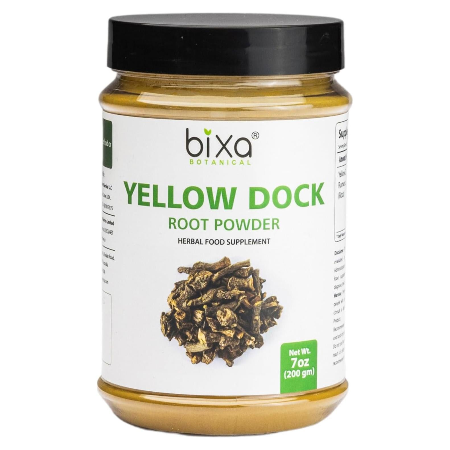 Polvo de Raíz de Diente de León Amarillo Bixa Botanical 200g