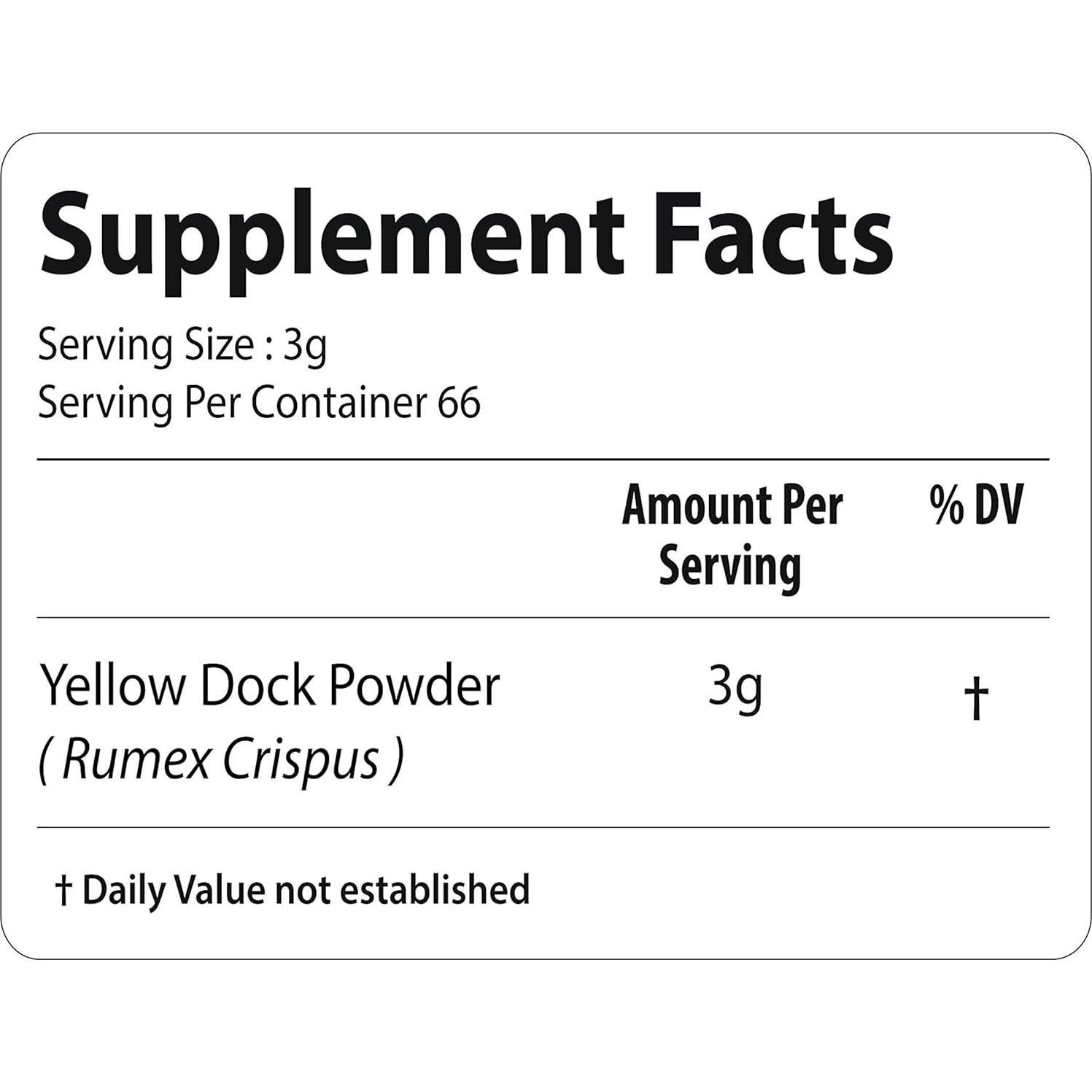 Polvo de Raíz de Diente de León Amarillo Bixa Botanical 200g