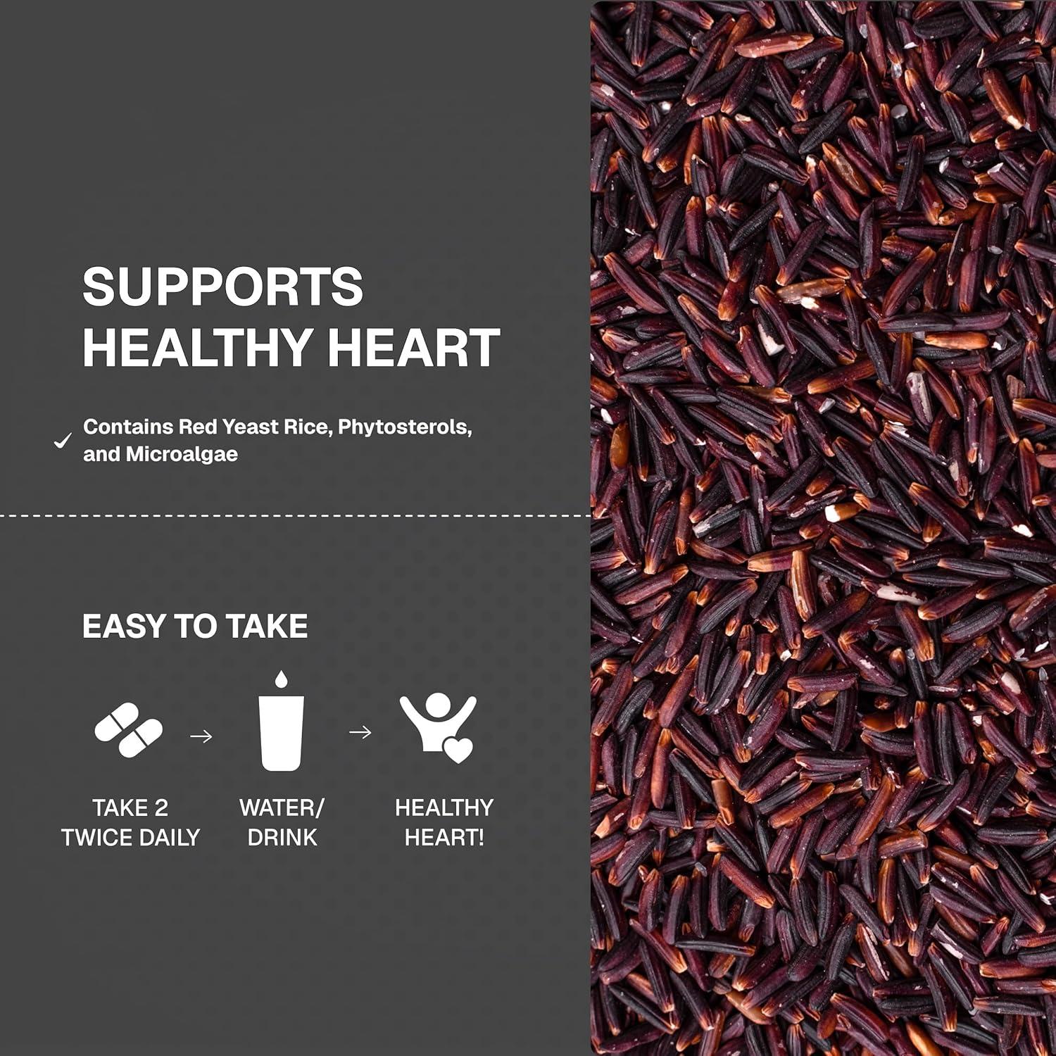 Suplemento Weider Arroz de Levadura Roja 1200mg 120 Cápsulas