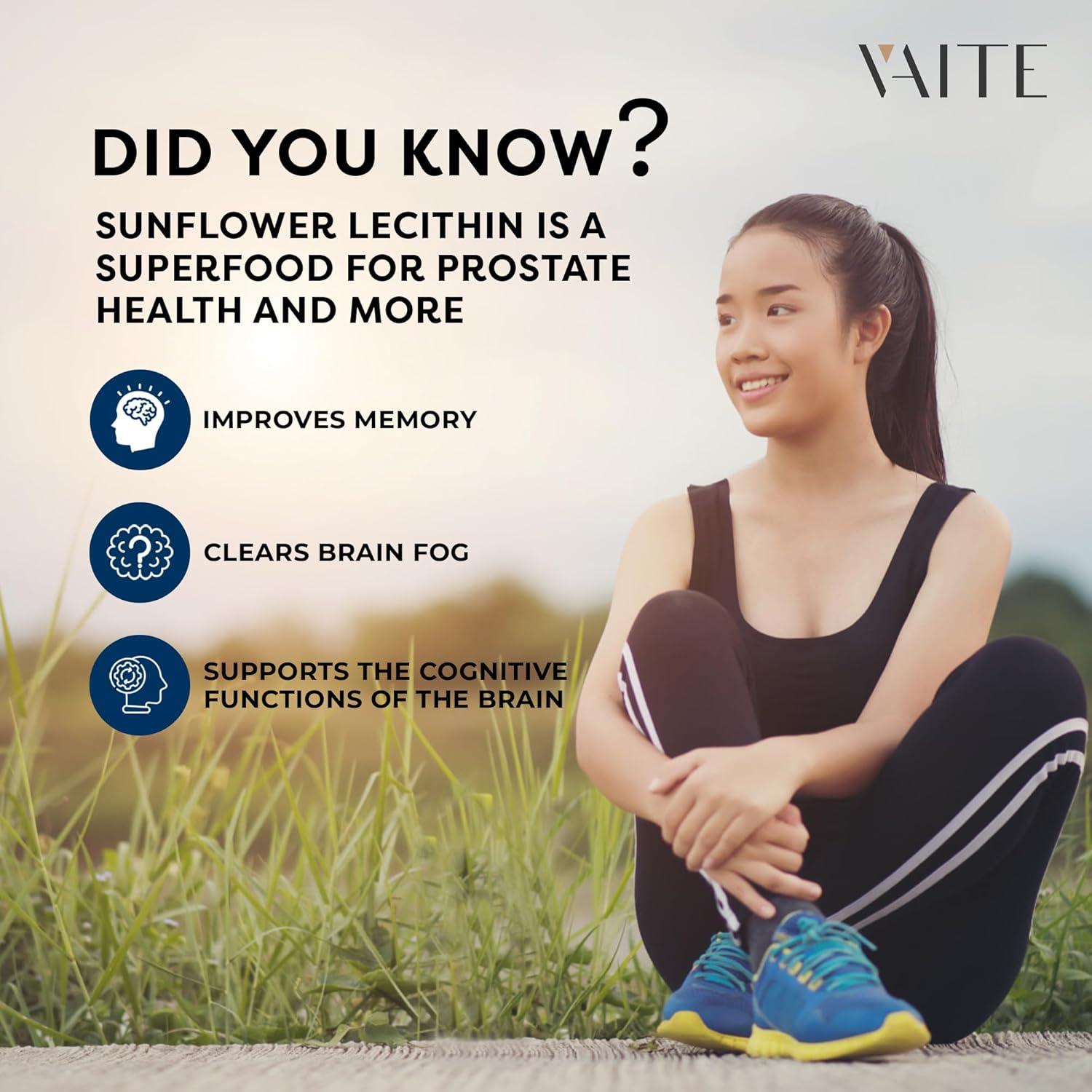 Gomitas Veganas de Lecitina de Girasol 800mg - 60 Chicles