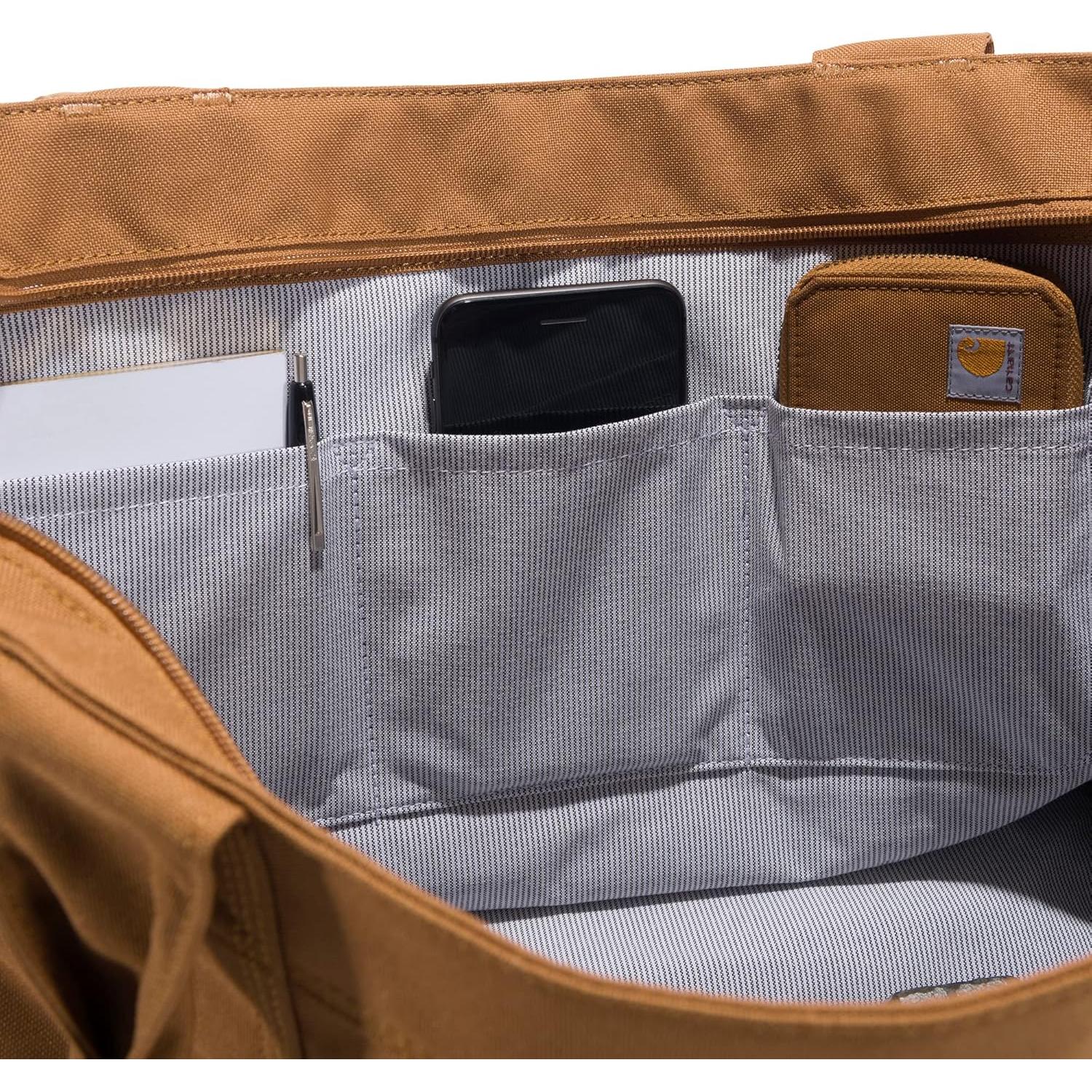 Tote Carhartt Legacy Unisex Marrón 41.9x34.3 cm