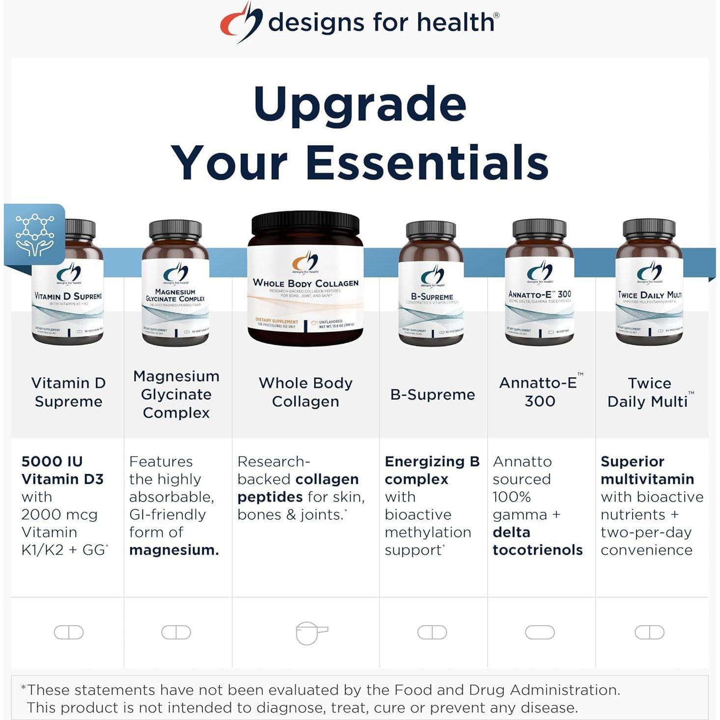 Cápsulas de Inositol Designs for Health 900mg - 120 Unidades