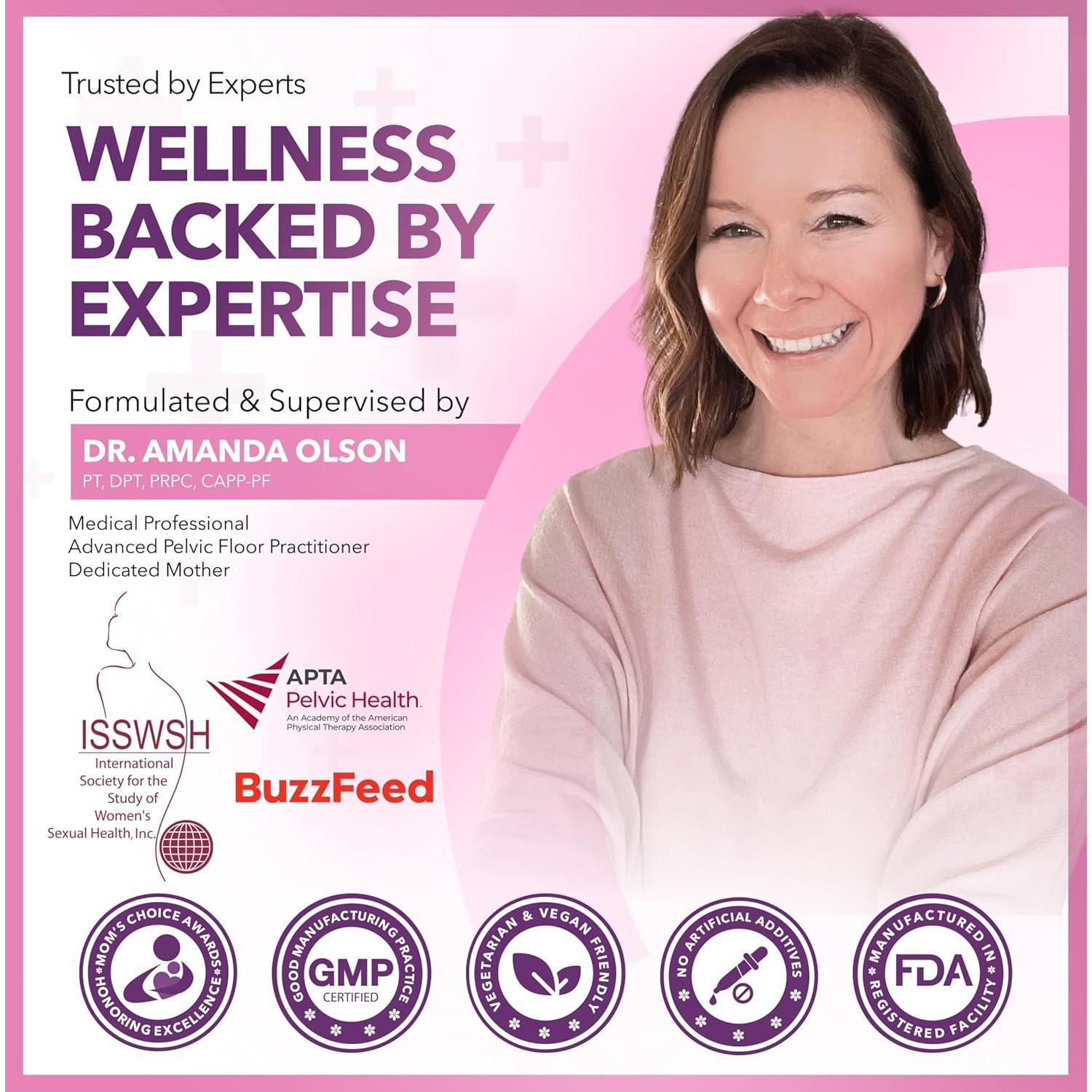 Suplemento de Inositol Intimate Rose 40:1 - 30 Cápsulas