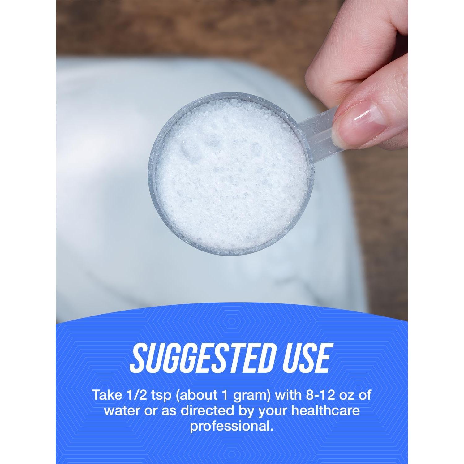 Polvo de Inositol BulkSupplements 1kg - Suplemento Vitamina B8