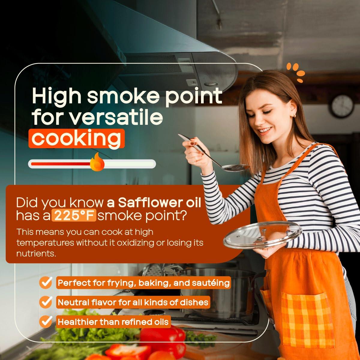 Aceite de Cártamo AVO Orgánico 3.79L Sin OGM