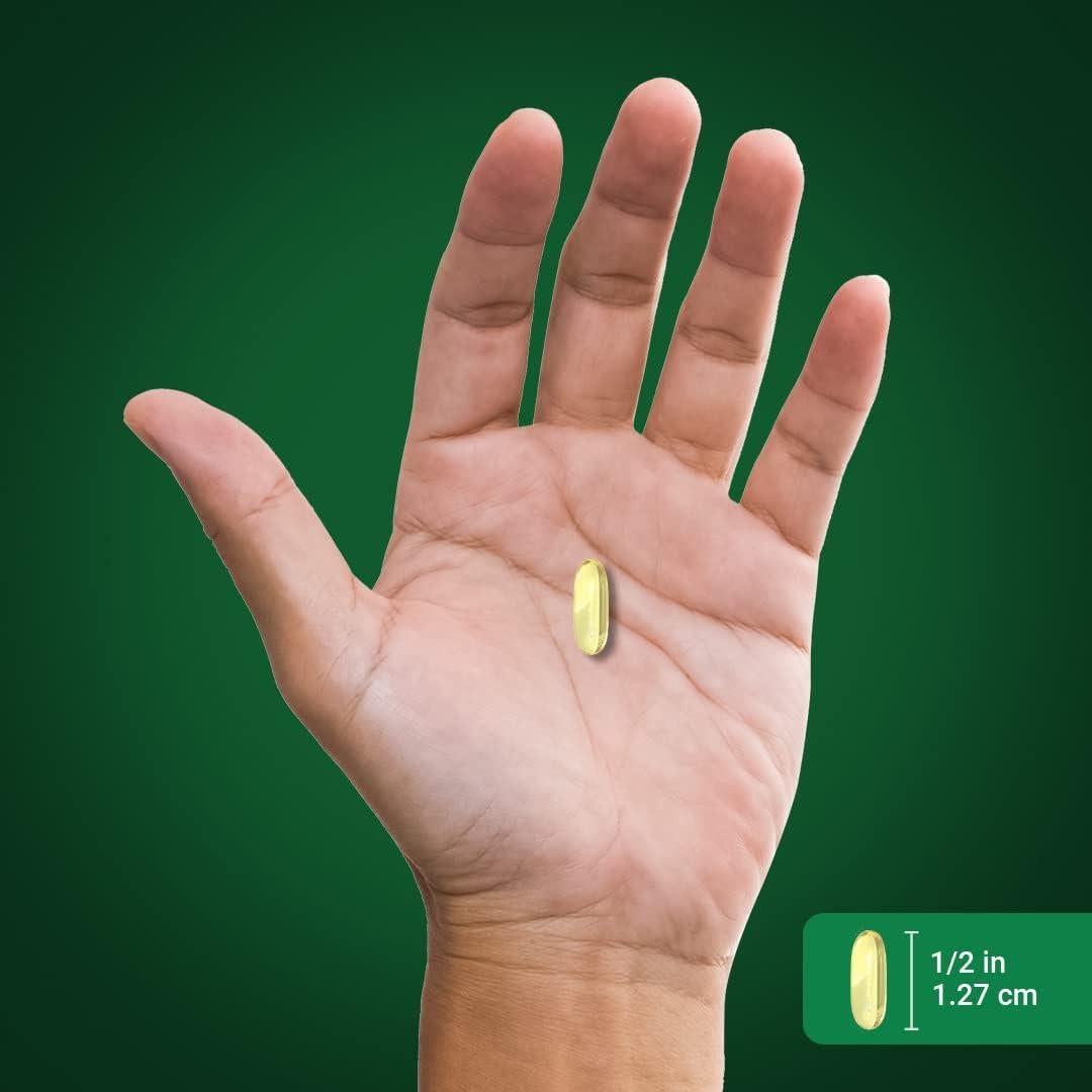 Cápsulas de gel blando Piping Rock Aceite Semilla Calabaza 3000mg