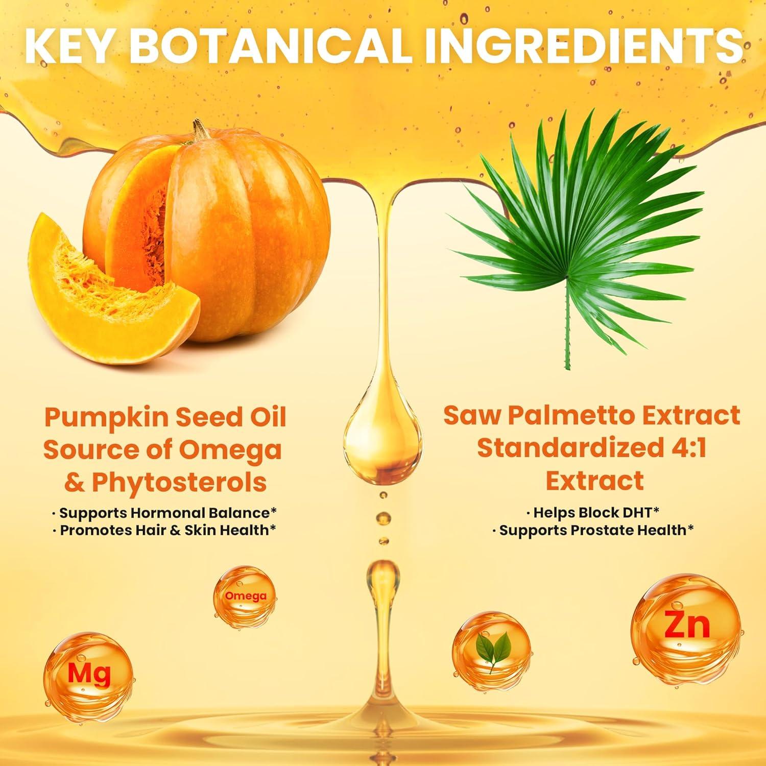 Aceite de Semilla de Calabaza 3000mg ORVAE Gelatinas Blandas