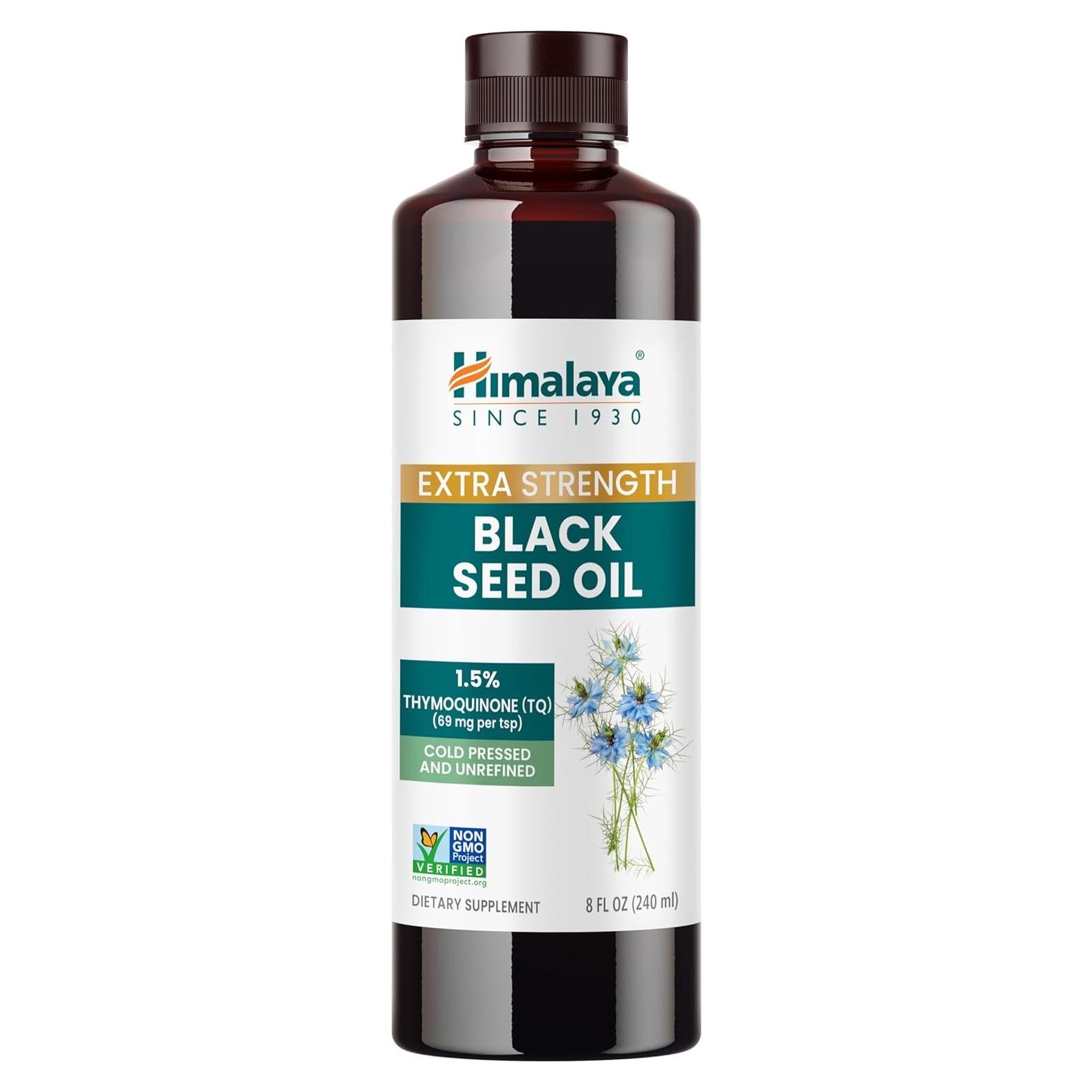 Aceite de Semilla Negra Himalaya 227 g, 1.5% Timoquinona