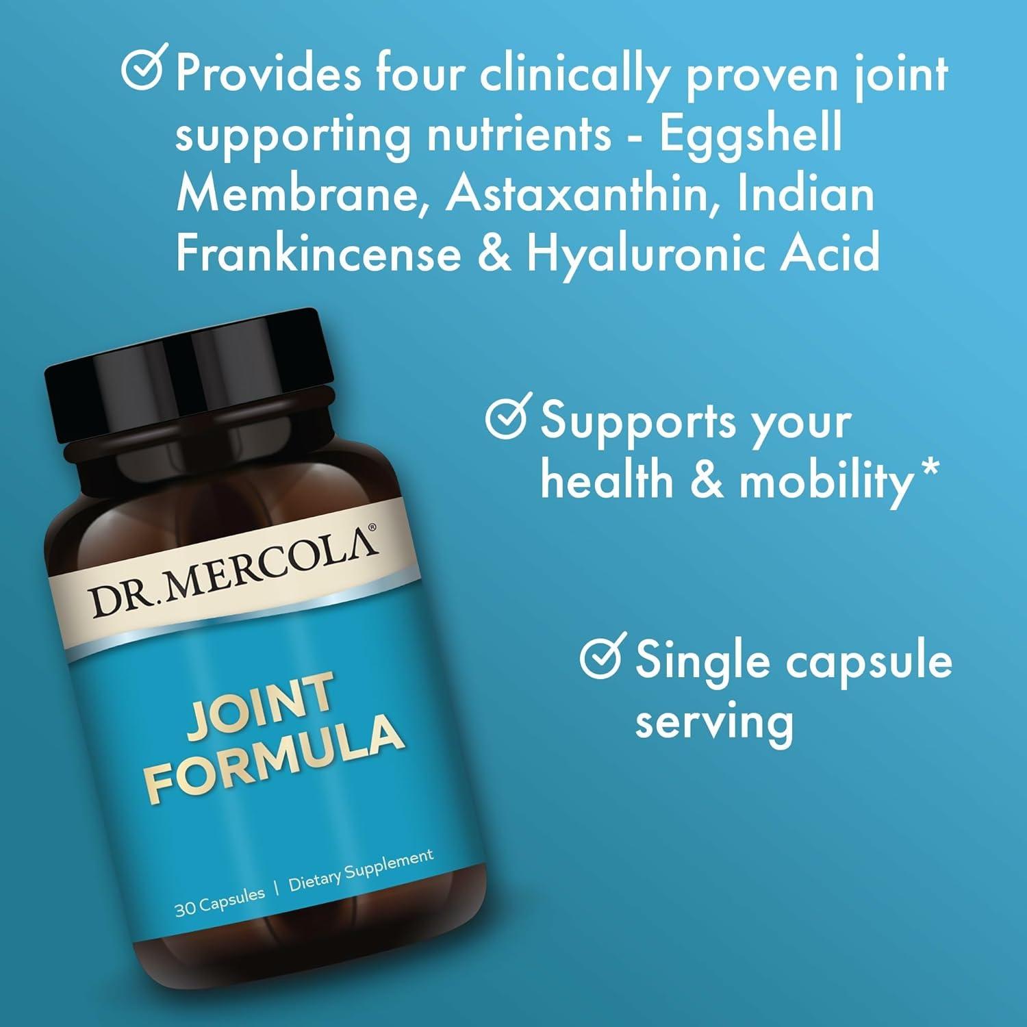 Fórmula Articular Dr. Mercola - 30 Cápsulas - Salud Articular