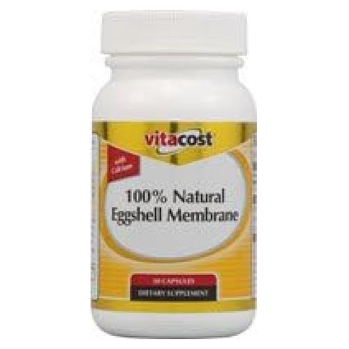 Vitacost Membrana de Cáscara de Huevo Natural 500 mg - 30 Cápsulas