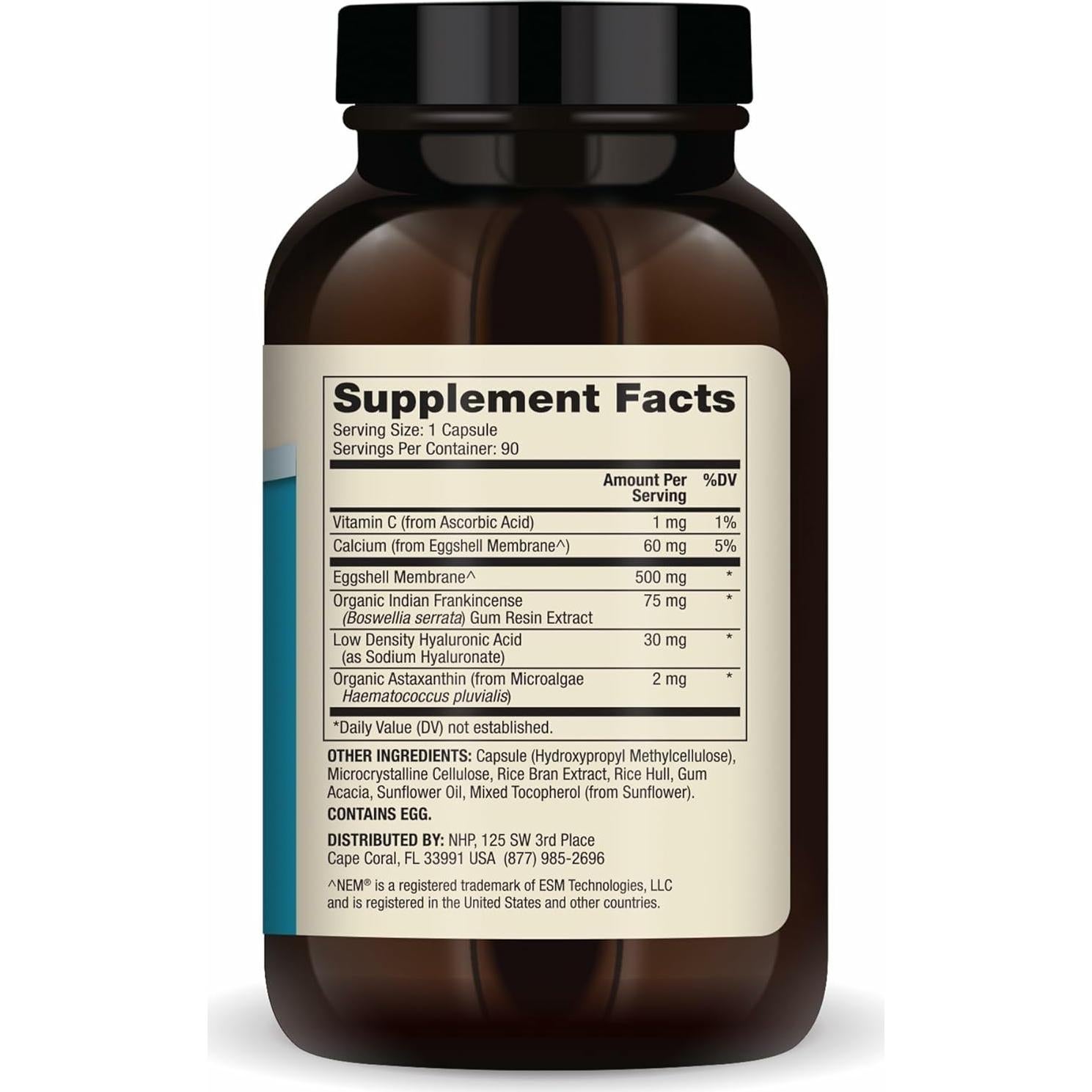 Fórmula Articular Dr. Mercola - 90 Cápsulas - Sin OGM y Gluten