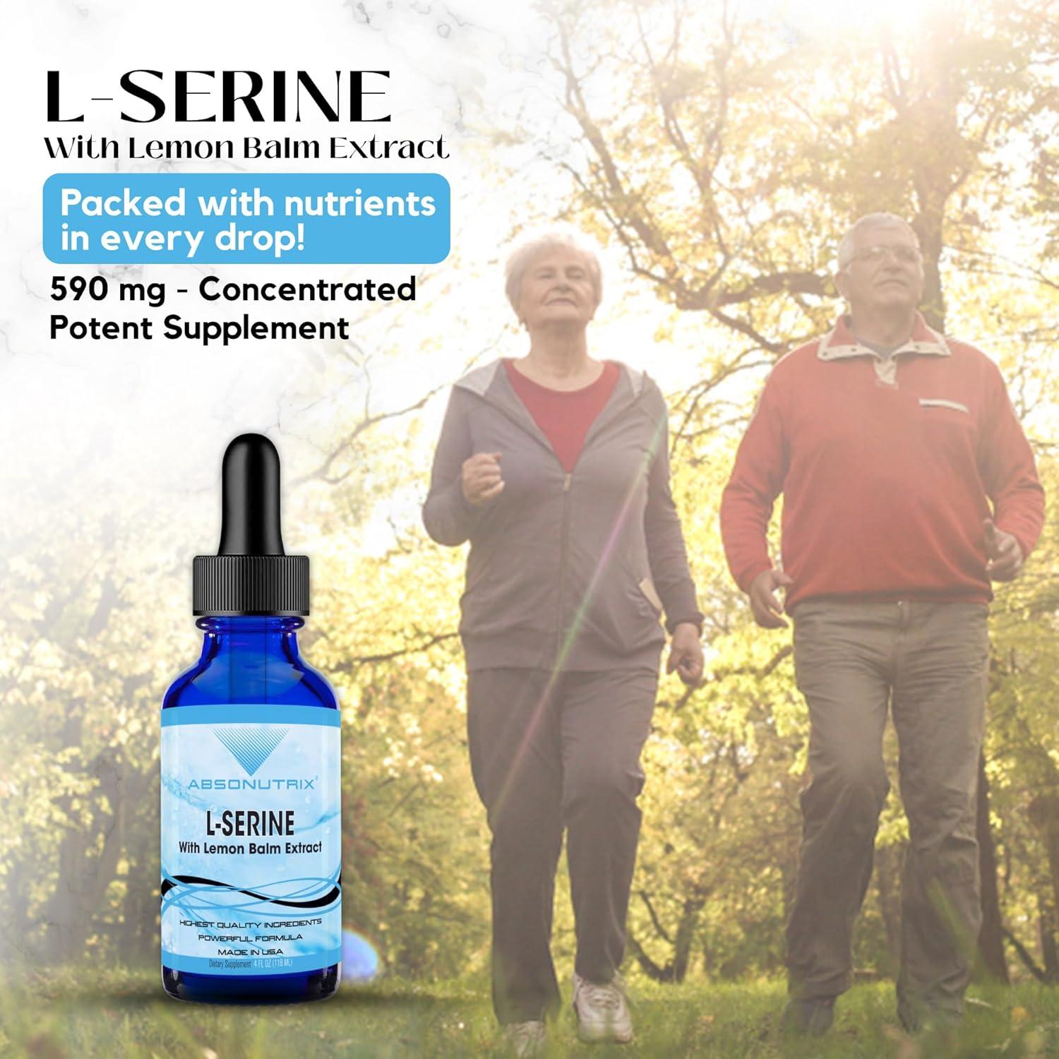 L-Serina Líquido Absonutrix 500 mg - 200 Porciones - Natural