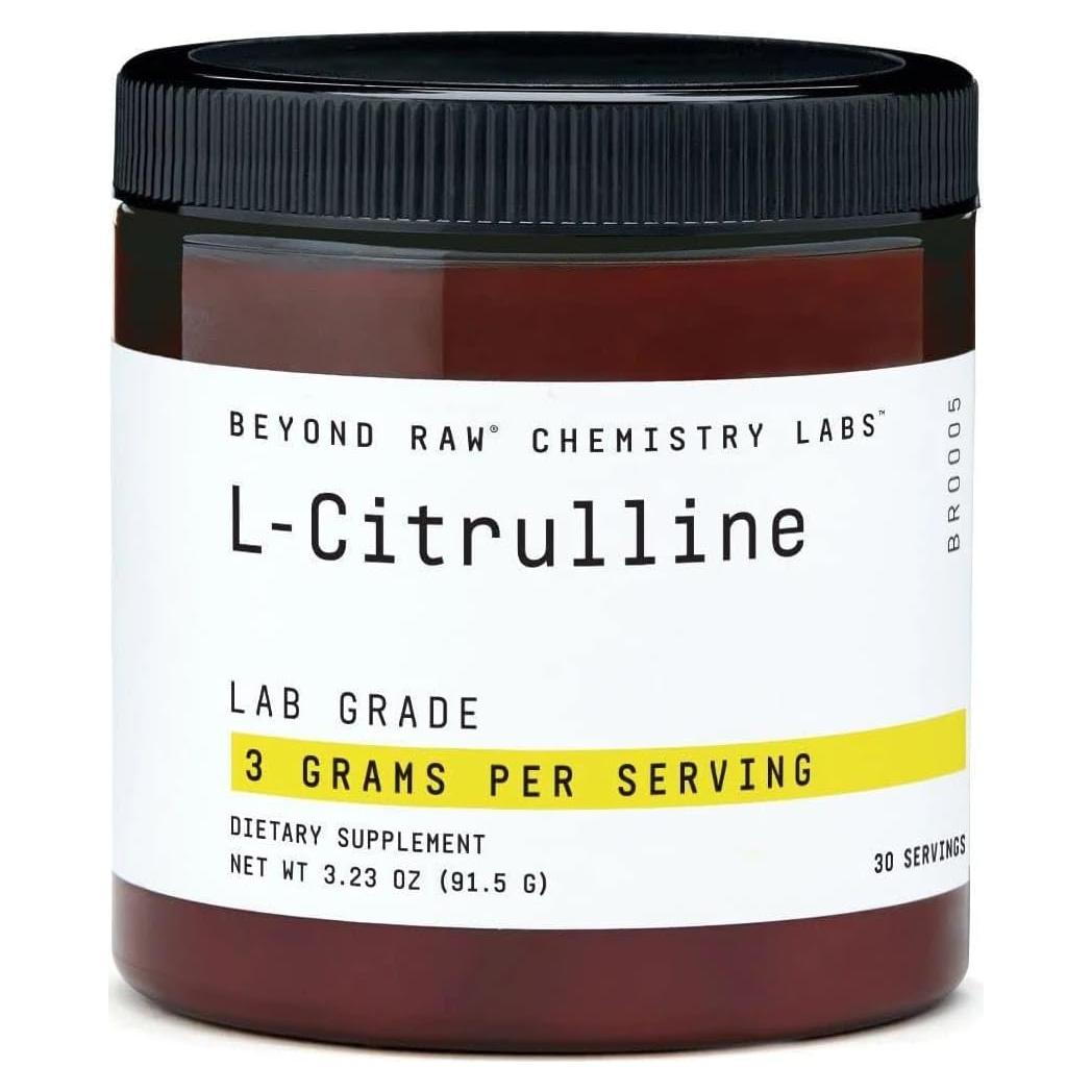 Polvo L-Citrulina Beyond Raw 140g - Apoya Rendimiento Máximo