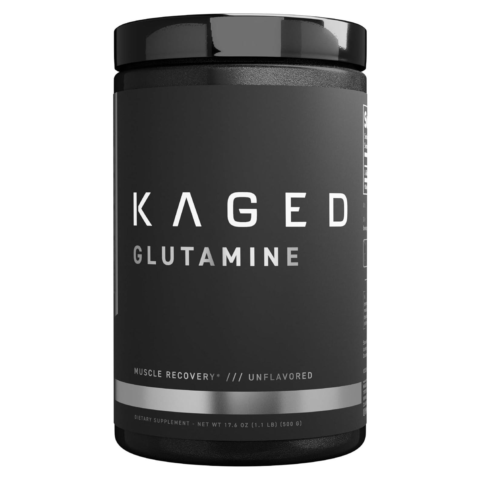 Kaged Muscle L-Glutamina 500g Vegana - Recuperación Muscular