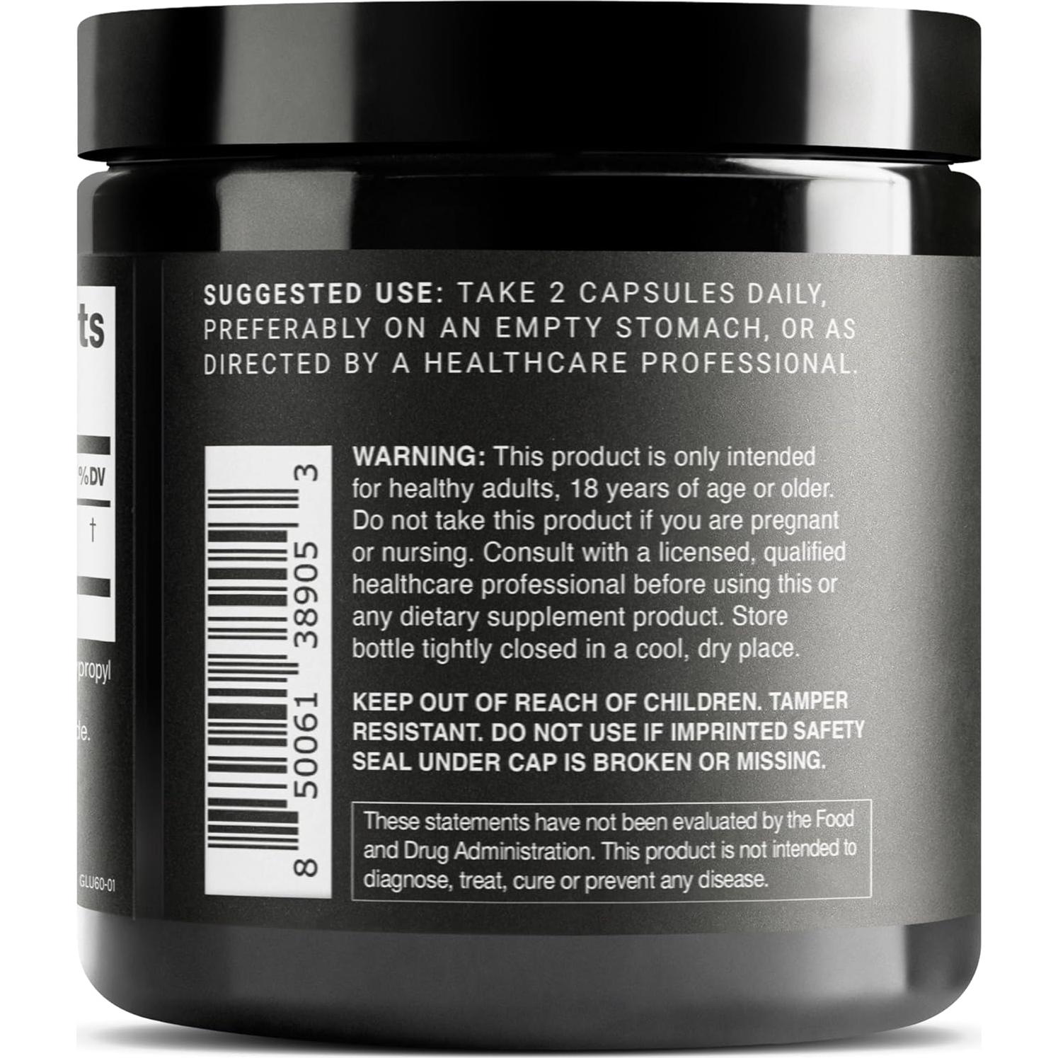 Cápsulas de Glutatión Toniiq 1000mg - 60 Unidades Purificadas