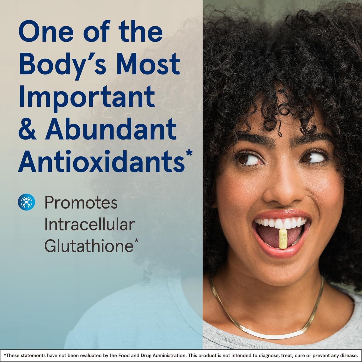 Tabletas S-Acetil L-Glutatión Jarrow Formulas 100 mg - 60 Unidades - Antioxidante y Desintoxicante - Sin Gluten