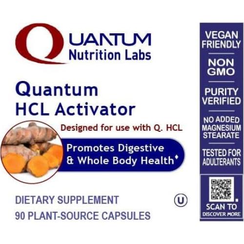 Activador HCL Quantum Nutrition - 90 Cápsulas Vegetarianas