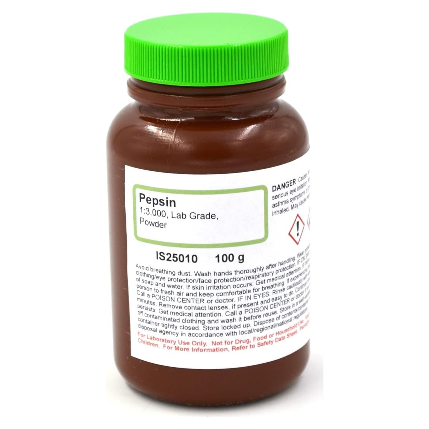 Polvo de Pepsina Grado Laboratorio 100g Innovating Science