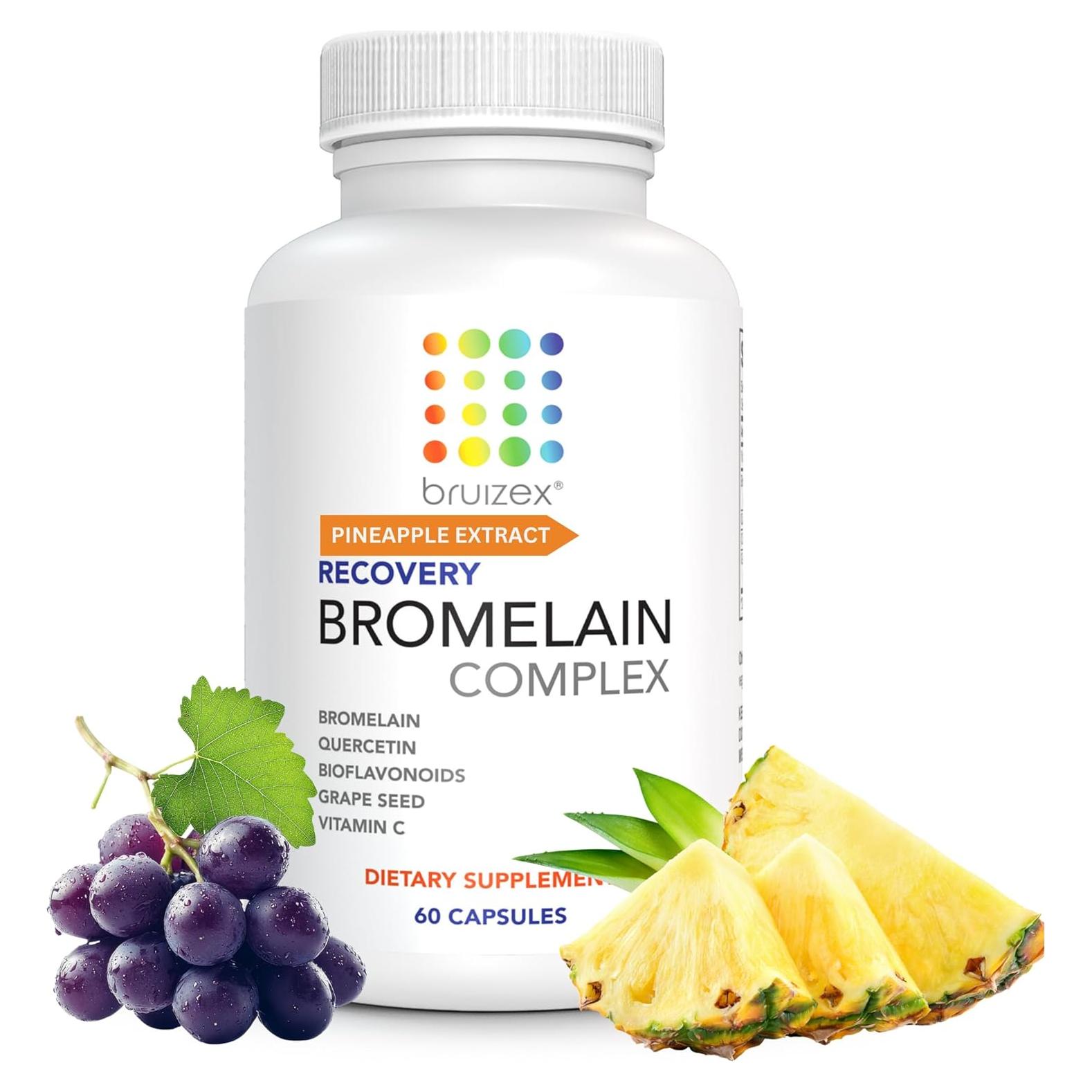 Suplemento Bruizex 60 Cápsulas - Alivio Moretones y Hinchazón